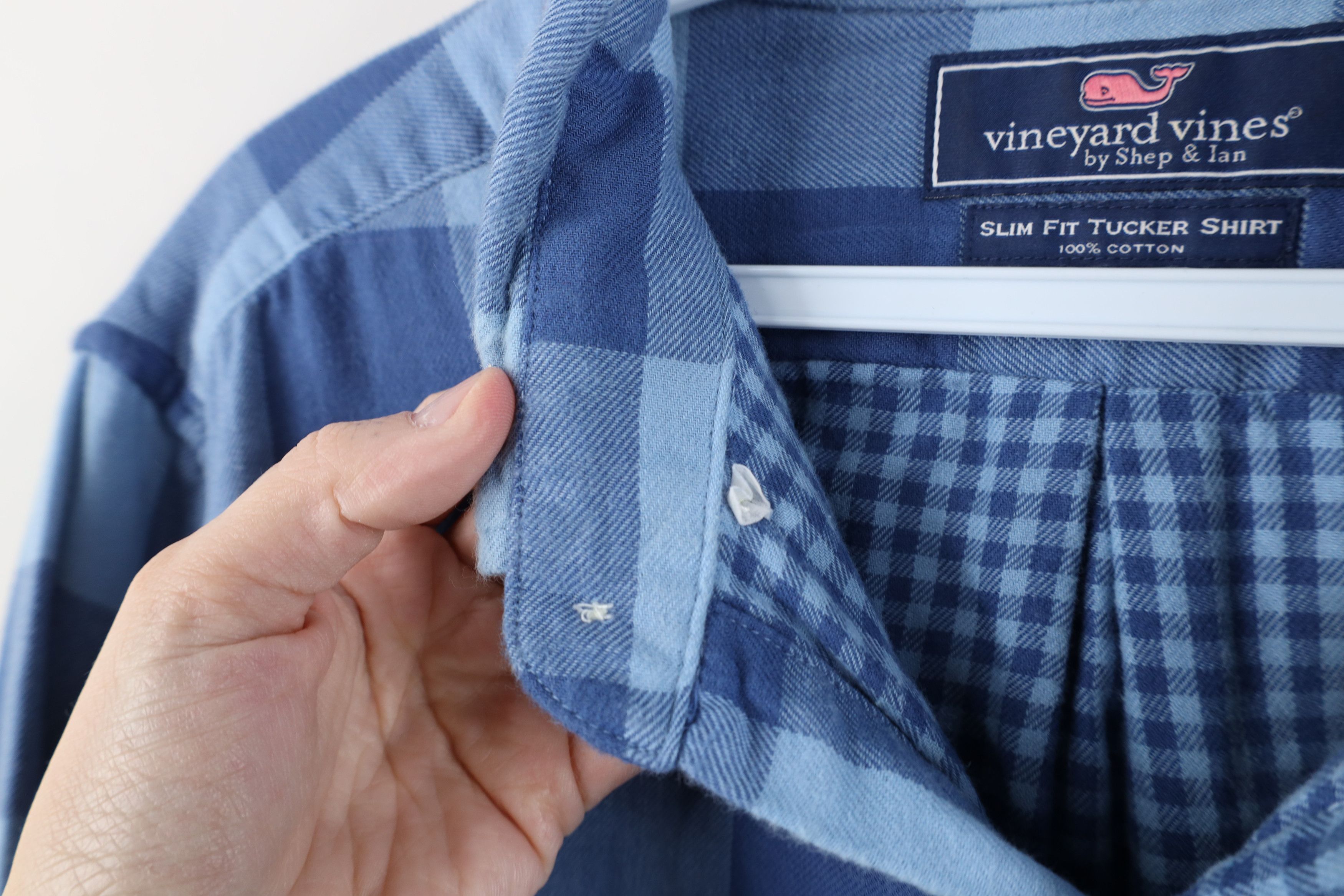 Vineyard Vines Vineyard Vines Fit Tucker Flannel Collared Button Down Shirt Size US M / EU 48-50 / 2 - 10 Thumbnail