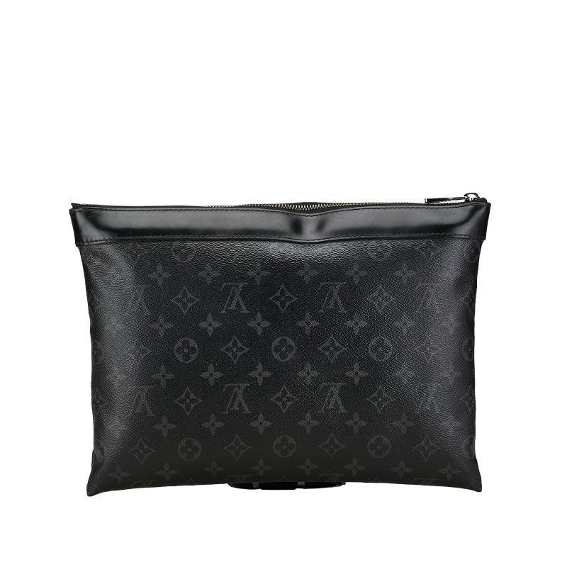 Louis Vuitton Louis Vuitton Monogram Eclipse Pochette Discovery Clutch Size ONE SIZE - 3 Thumbnail