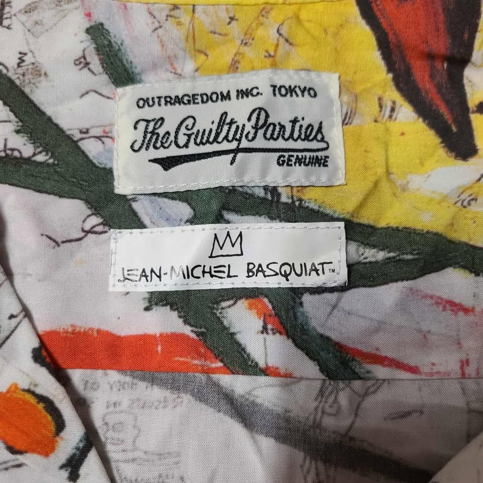 Wacko Maria Wacko Maria x Jean Michel Basquiat printed Hawaiian shirt Size US M / EU 48-50 / 2 - 2 Thumbnail