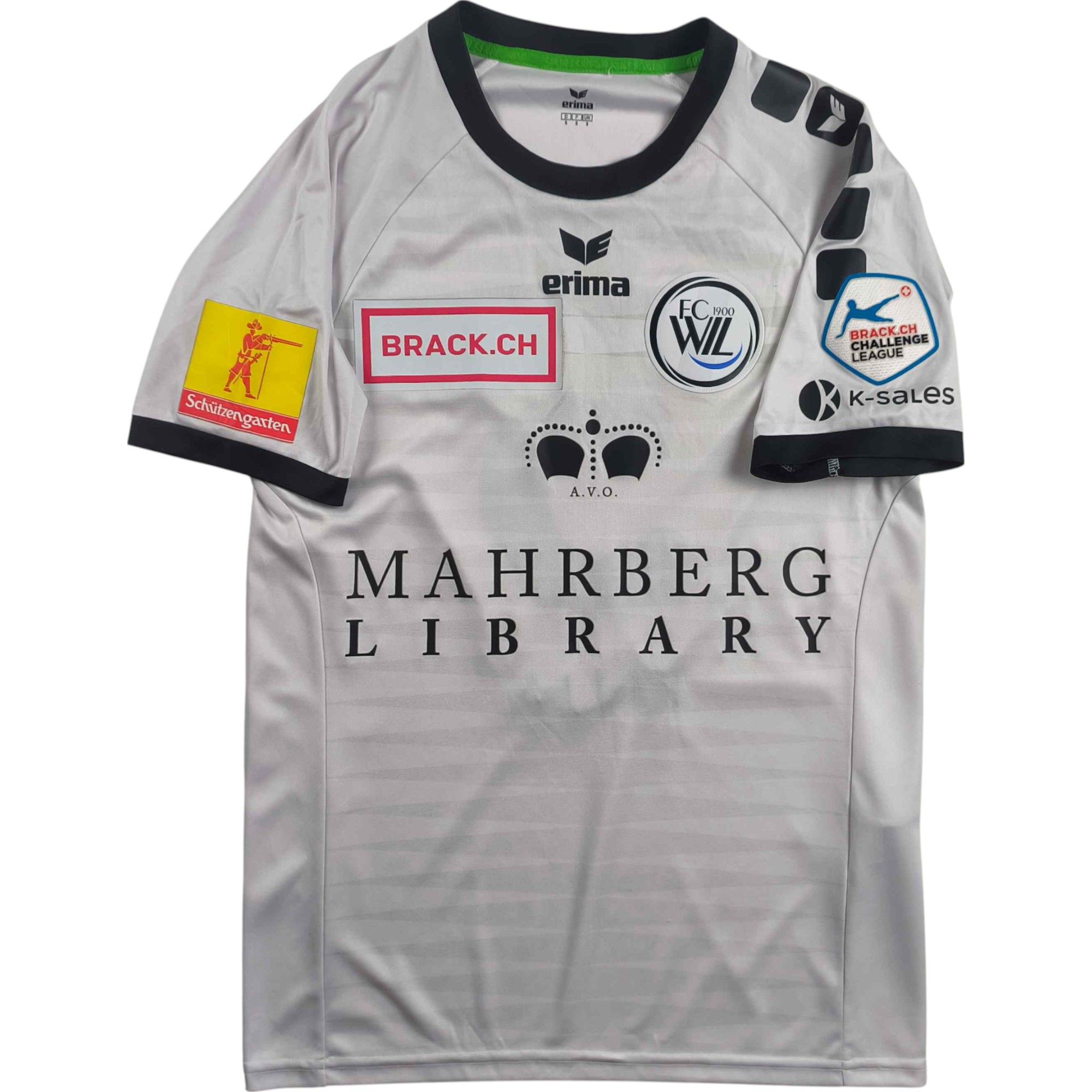 Erima FC Wil 2018-19 Erima home #5 football jersey shirt size S Size US S / EU 44-46 / 1 - 1 Thumbnail