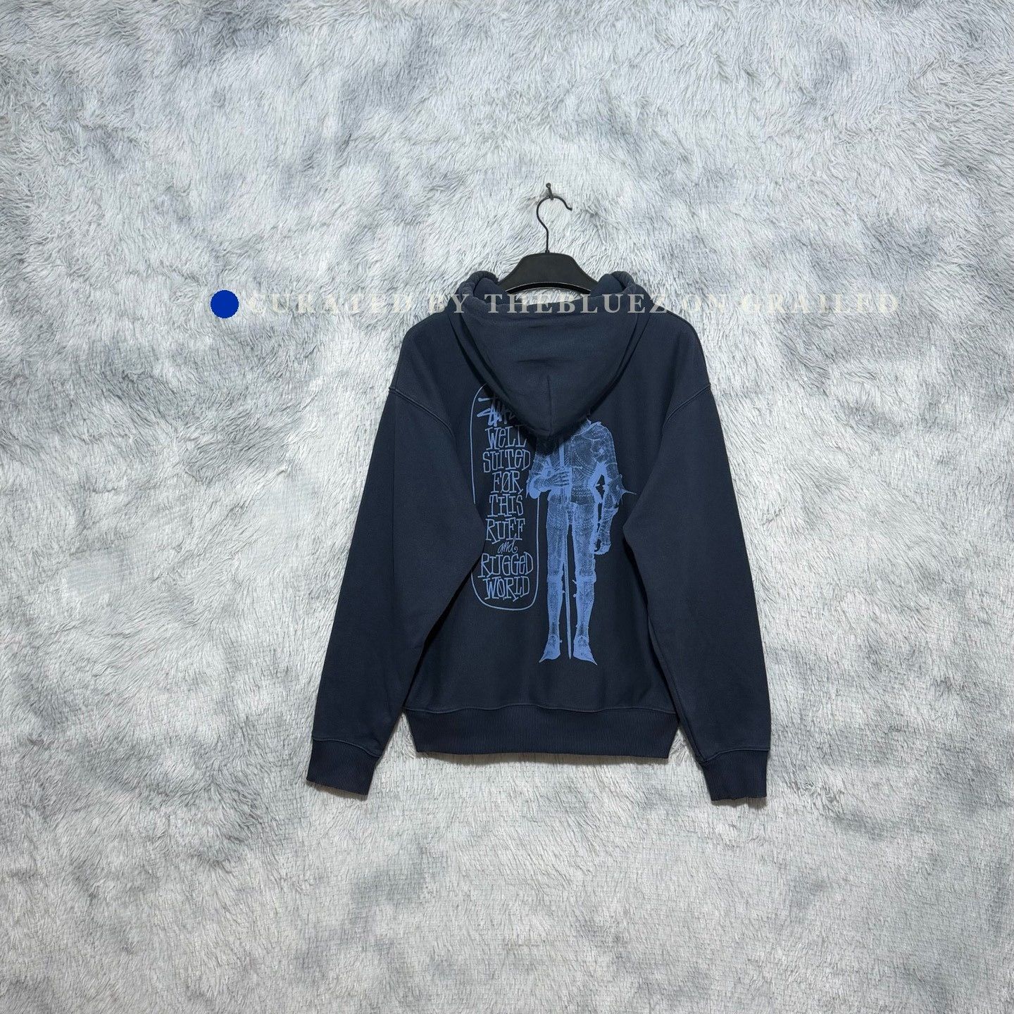 Stussy Stussy SS25 Armor Knight Print Hoodie Size US M / EU 48-50 / 2 - 1 Thumbnail