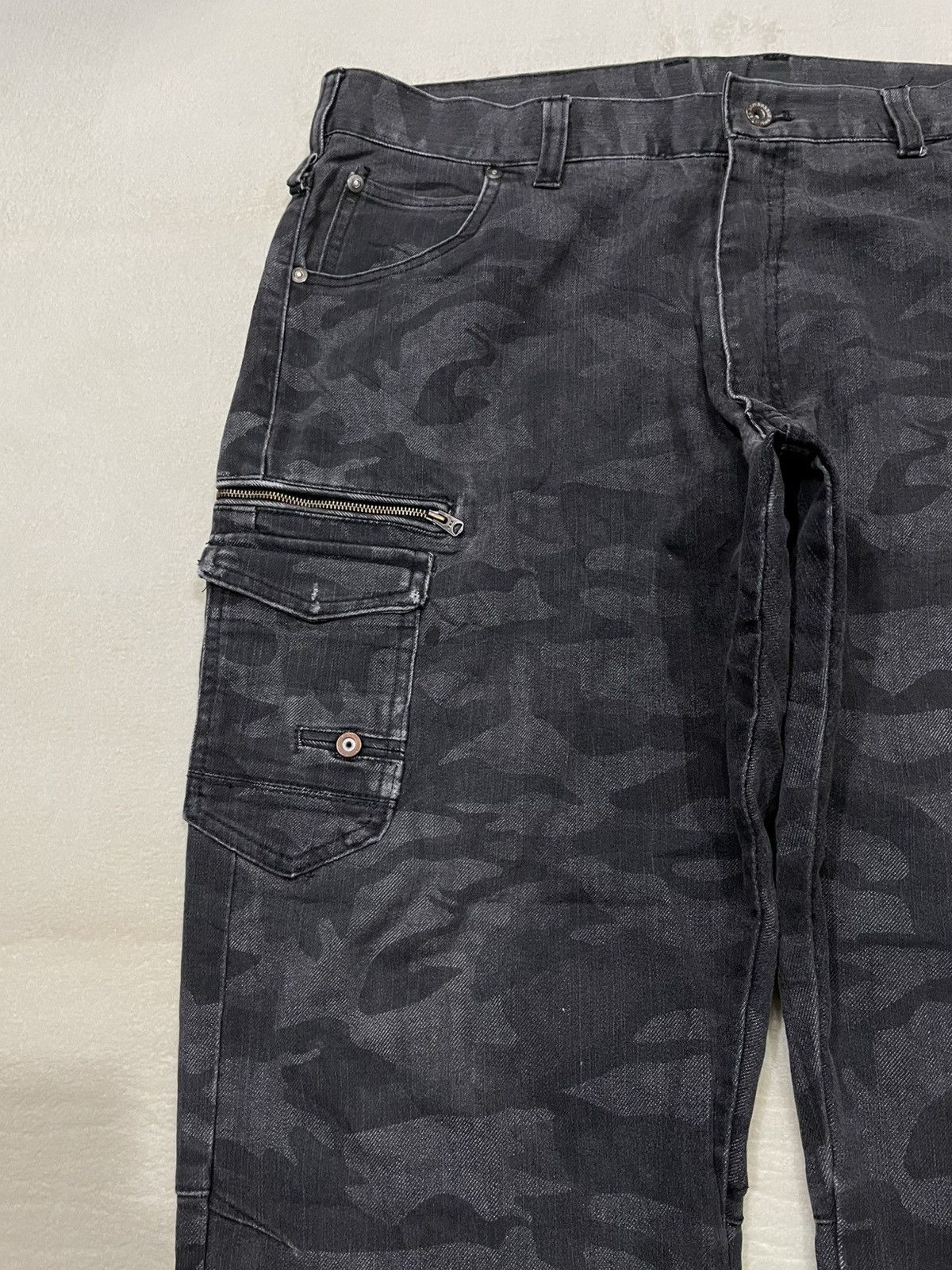 Japanese Brand Vintage Z-Dragon Faded Denim Jeans Size US 38 / EU 54 - 5 Thumbnail