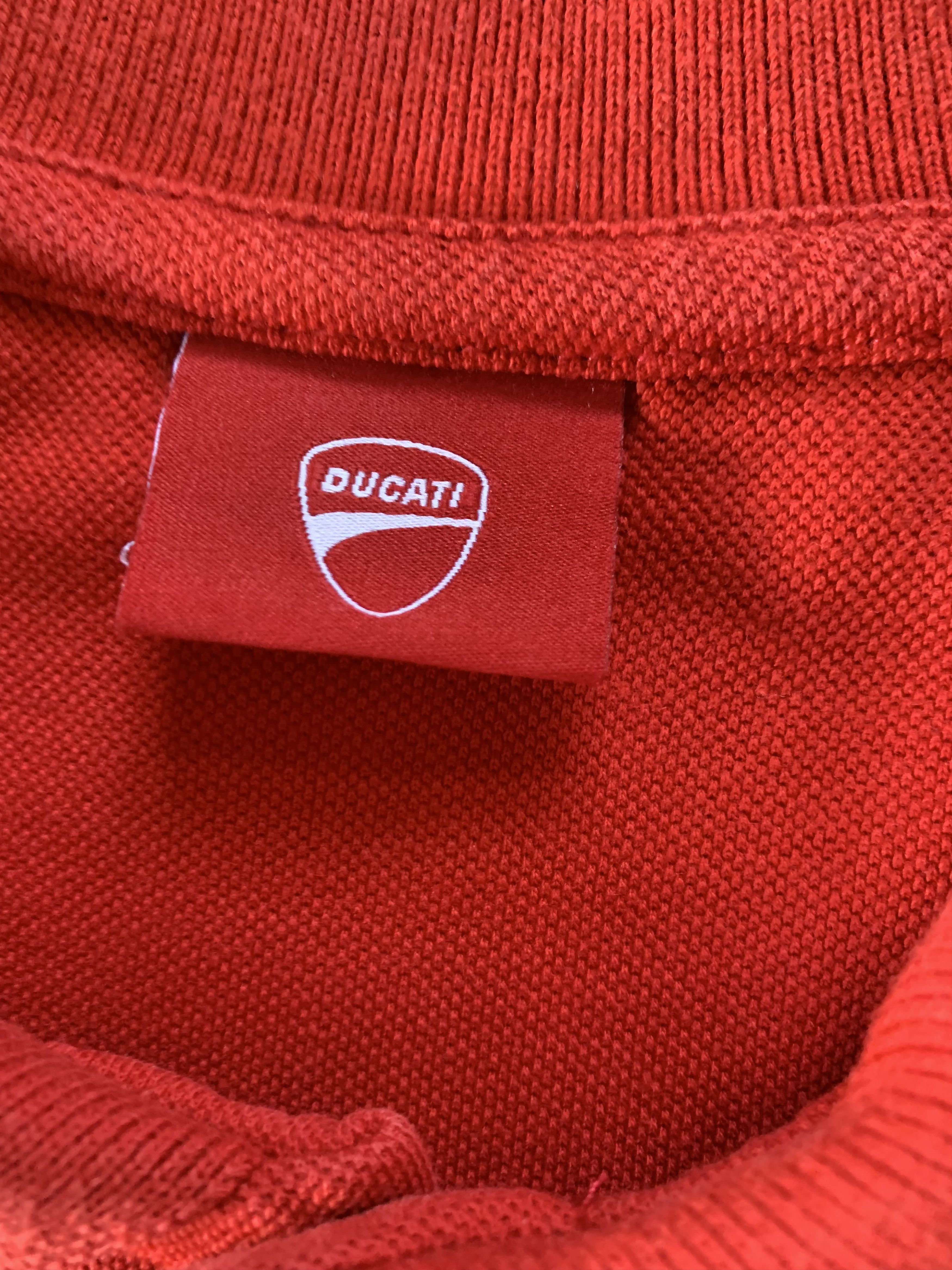 Ducati Original Ducati DC Basic Men's Red Polo Shirt Size US L / EU 52-54 / 3 - 8 Thumbnail