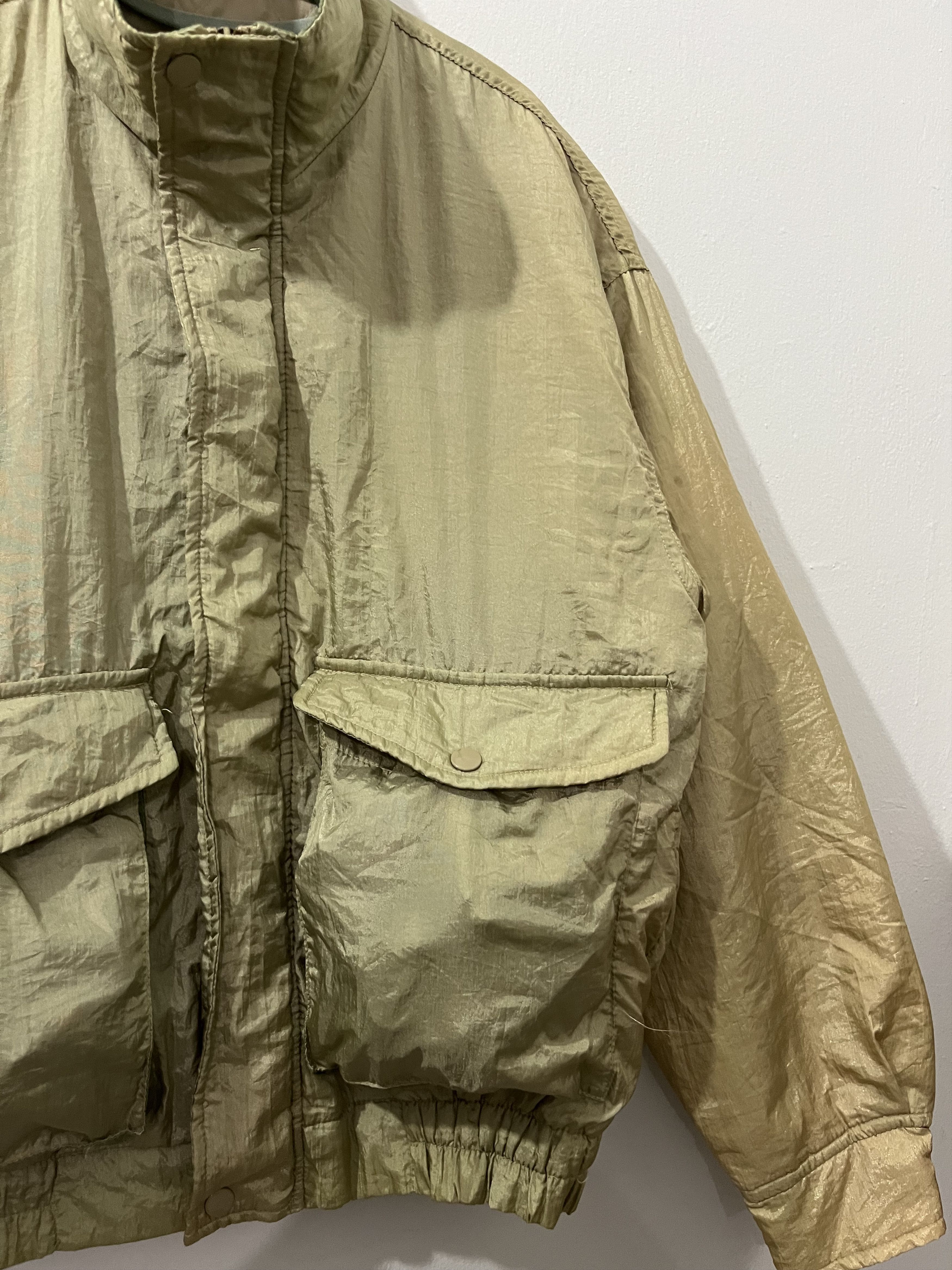 Japanese Brand 💥Vtg ST Chemical 90s CRAZY AVANTGARDE Workwear Jacket Size US L / EU 52-54 / 3 - 4 Thumbnail