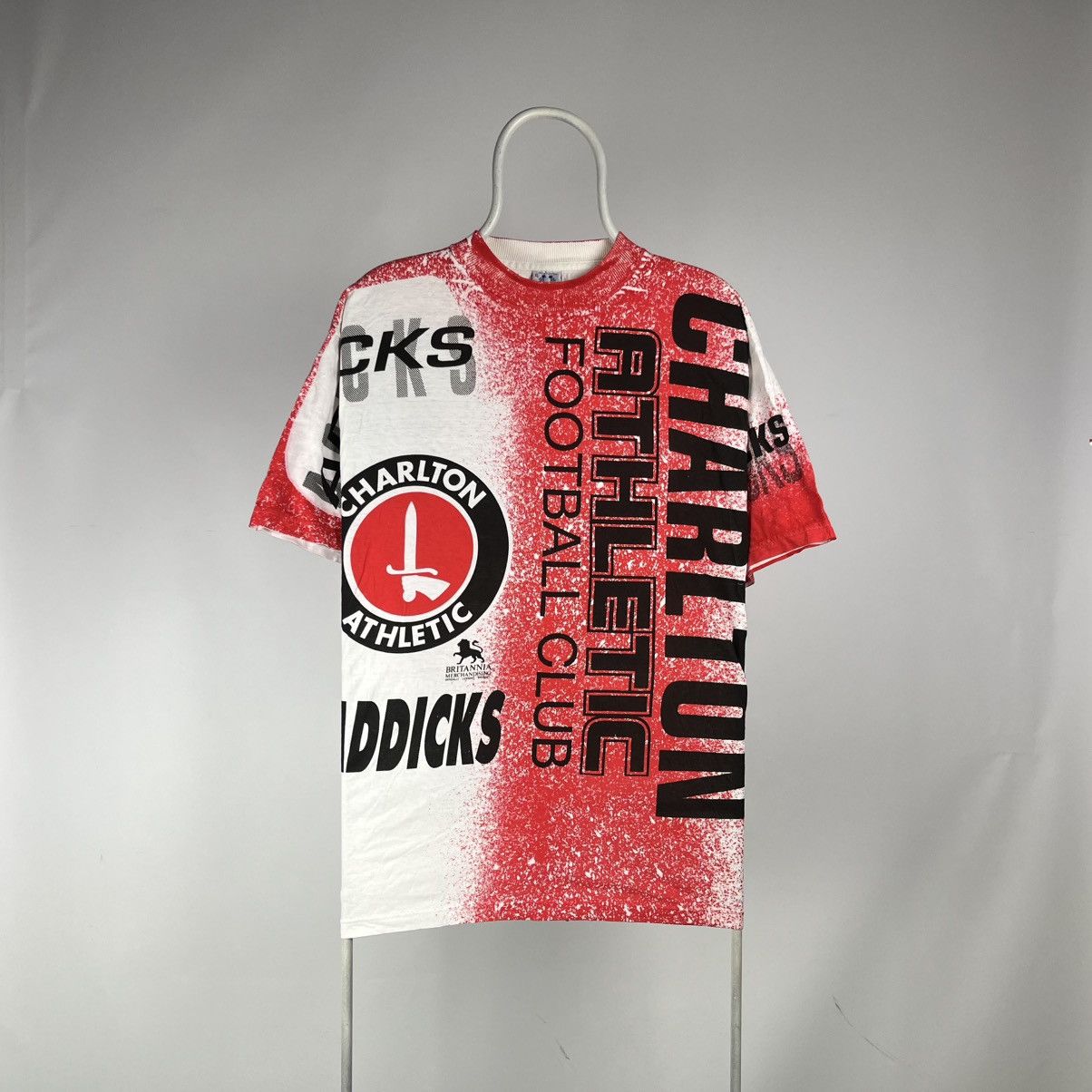 Band Tees Vintage Charlton Athletic football club tshirt AOP Size US XL / EU 56 / 4 - 1 Thumbnail