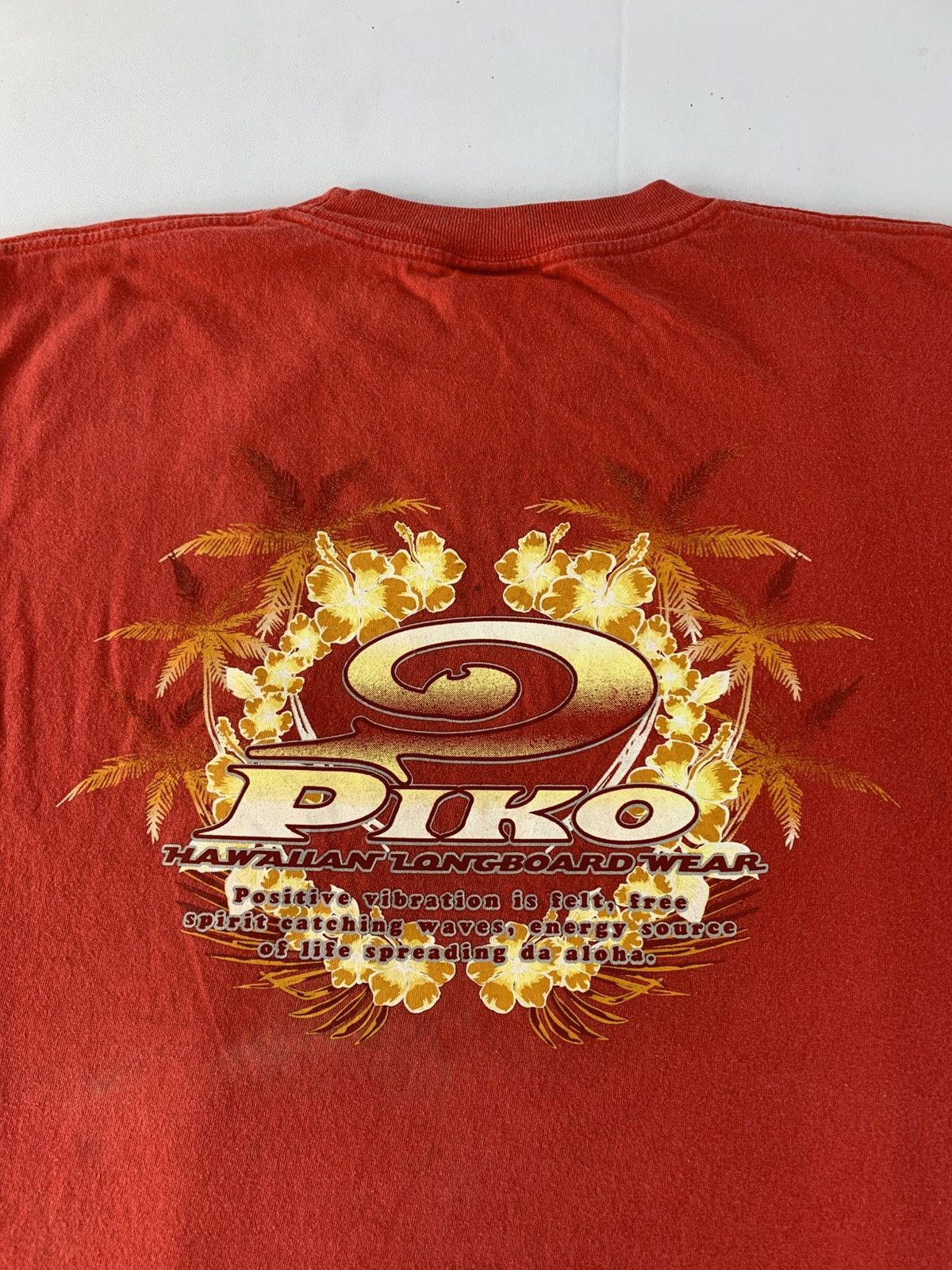 Japanese Brand Hype 90s Piko Hawaiian Longboard Wear Printed Tee Size US M / EU 48-50 / 2 - 5 Thumbnail
