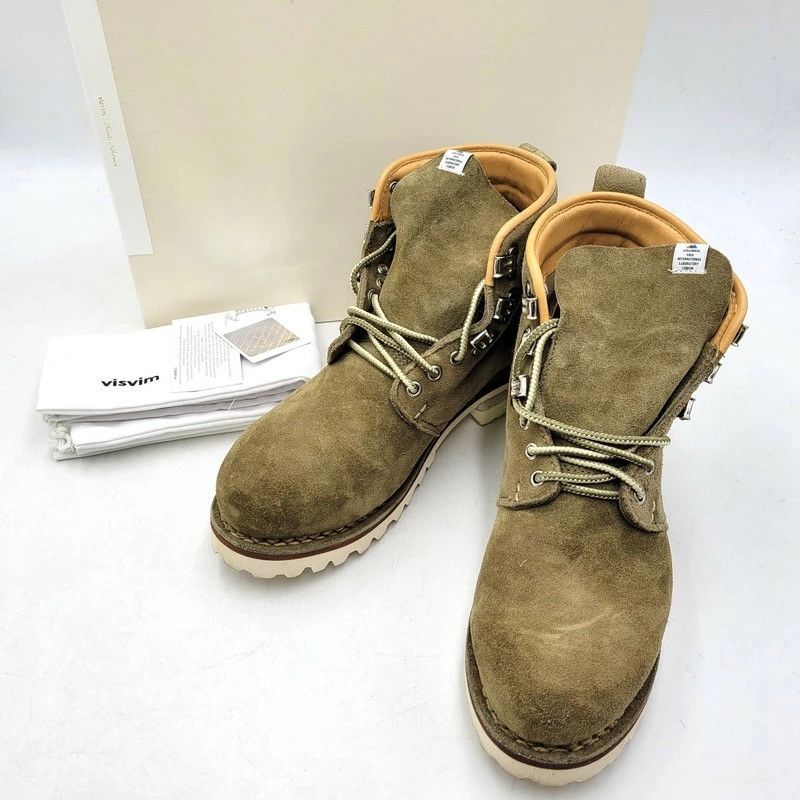 Visvim 9 VISIM ZERMATT BOOTS FOLK SUEDE Size US 9.5 / EU 42-43 - 1 Thumbnail