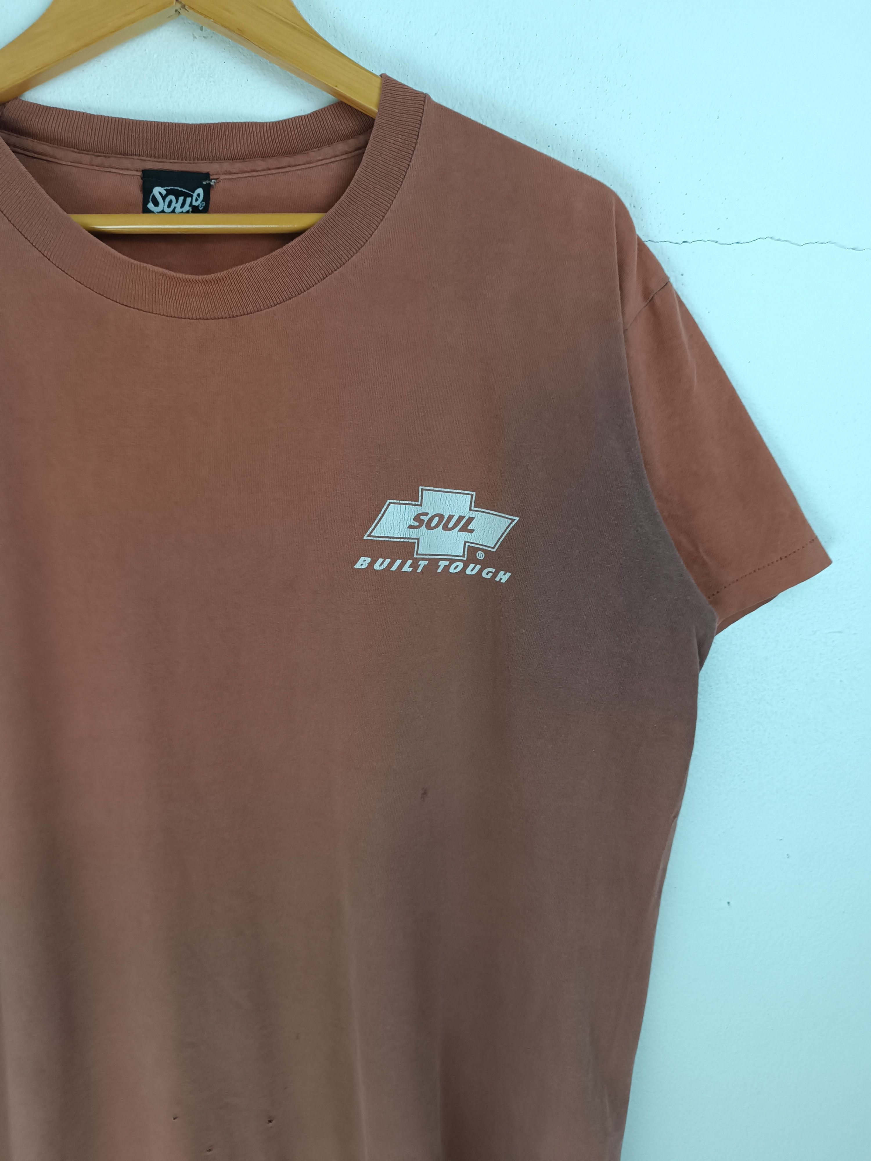 Ford VINTAGE 90'S SOUL ACID WASH CHEVY SINGLE STITCH VERY RARE Size US XL / EU 56 / 4 - 15 Thumbnail