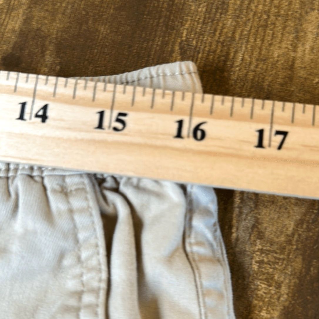 Katin Katin Mens Surf Sailing Chino Shorts Elastic Waist Brown Cotton L Tan Mens Size US 33 - 6 Thumbnail