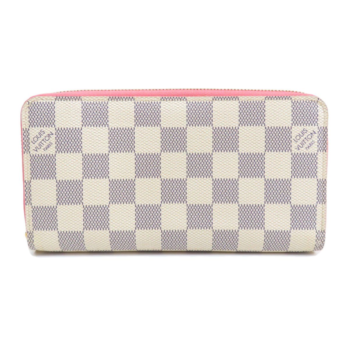 Louis Vuitton Zippy Wallet Damier Azur Long Wallet With Coin Purse Damier Canvas
