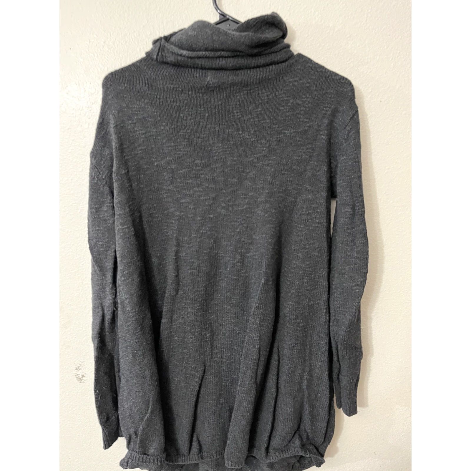 Bdg BDG Womens Turtleneck Sweater Dress Short Dark Gray Size M Size M / US 6-8 / IT 42-44 - 3 Thumbnail
