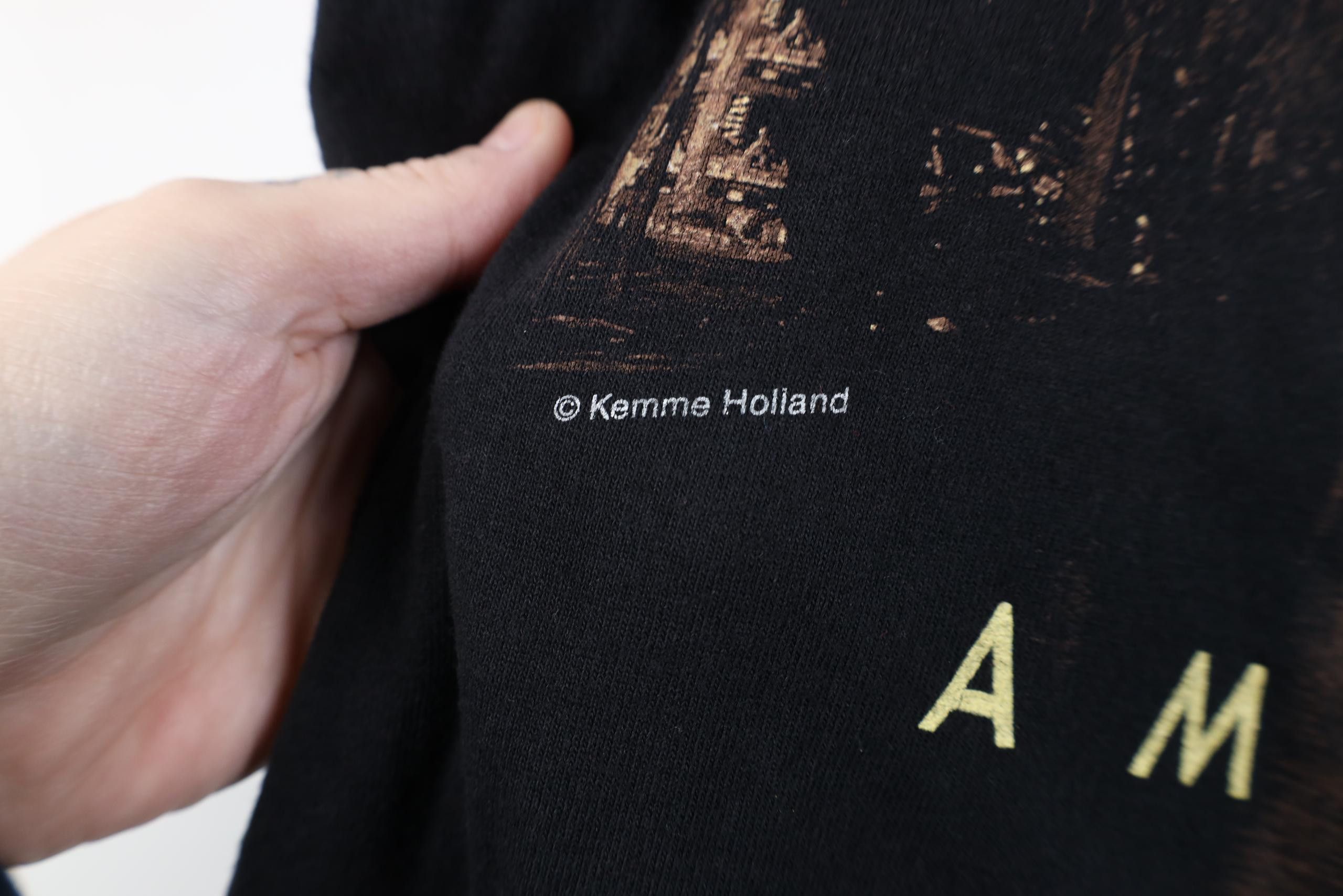 Vintage Vintage Y2K Streetwear Holland Amsterdam City T-Shirt Black Size US M / EU 48-50 / 2 - 6 Thumbnail