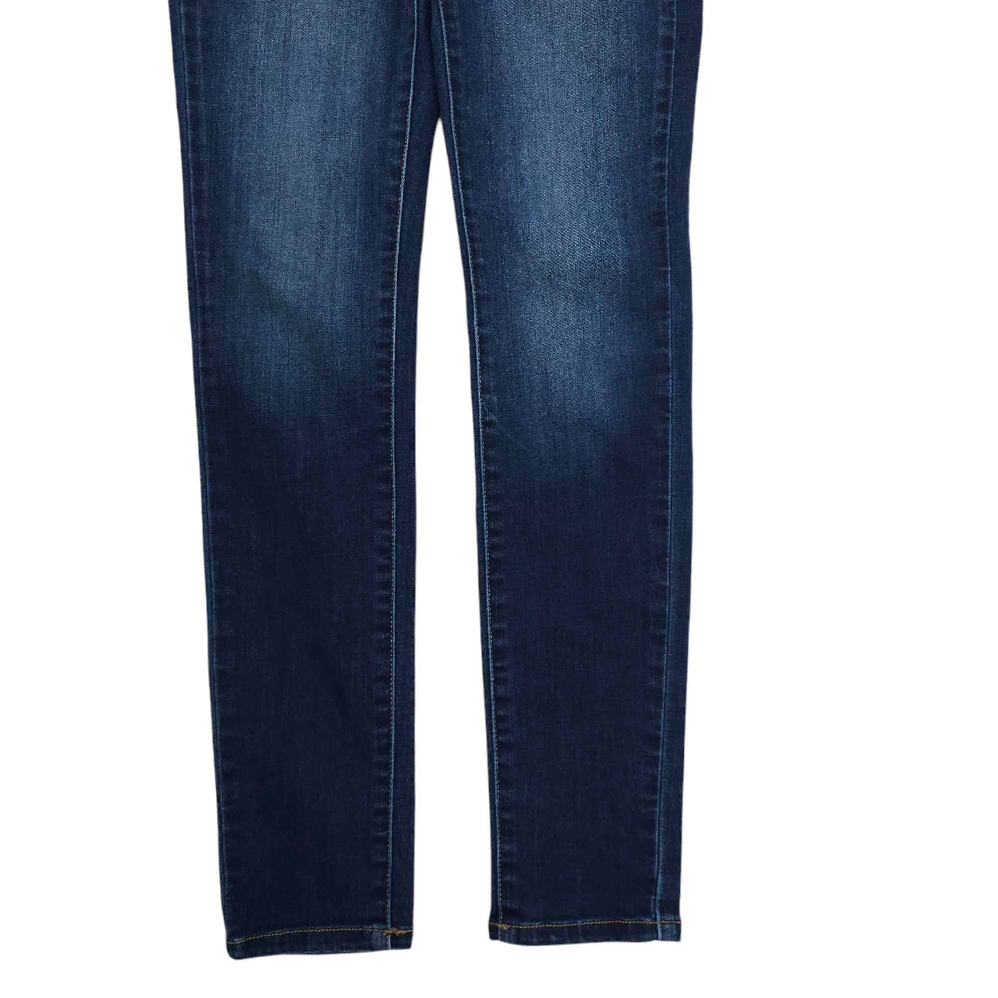 Kancan USA KanCan Curvy Ankle Jeans Womens Size 5 / 26 Mid Rise Dark Size 26" / US 2 / IT 38 - 9 Thumbnail
