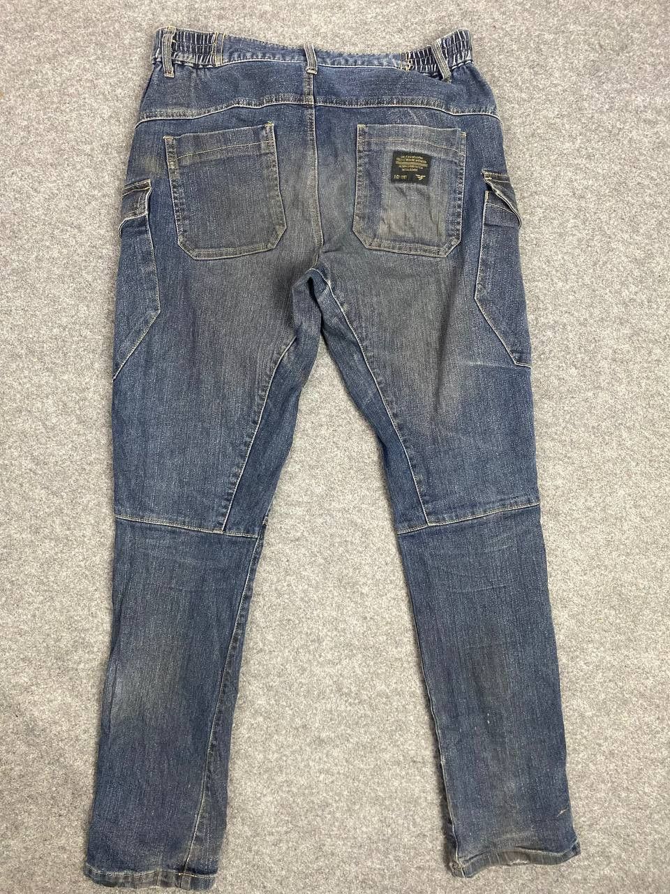 Japanese Brand japanese brand cargo worker distressed denim Size US 34 / EU 50 - 1 Thumbnail