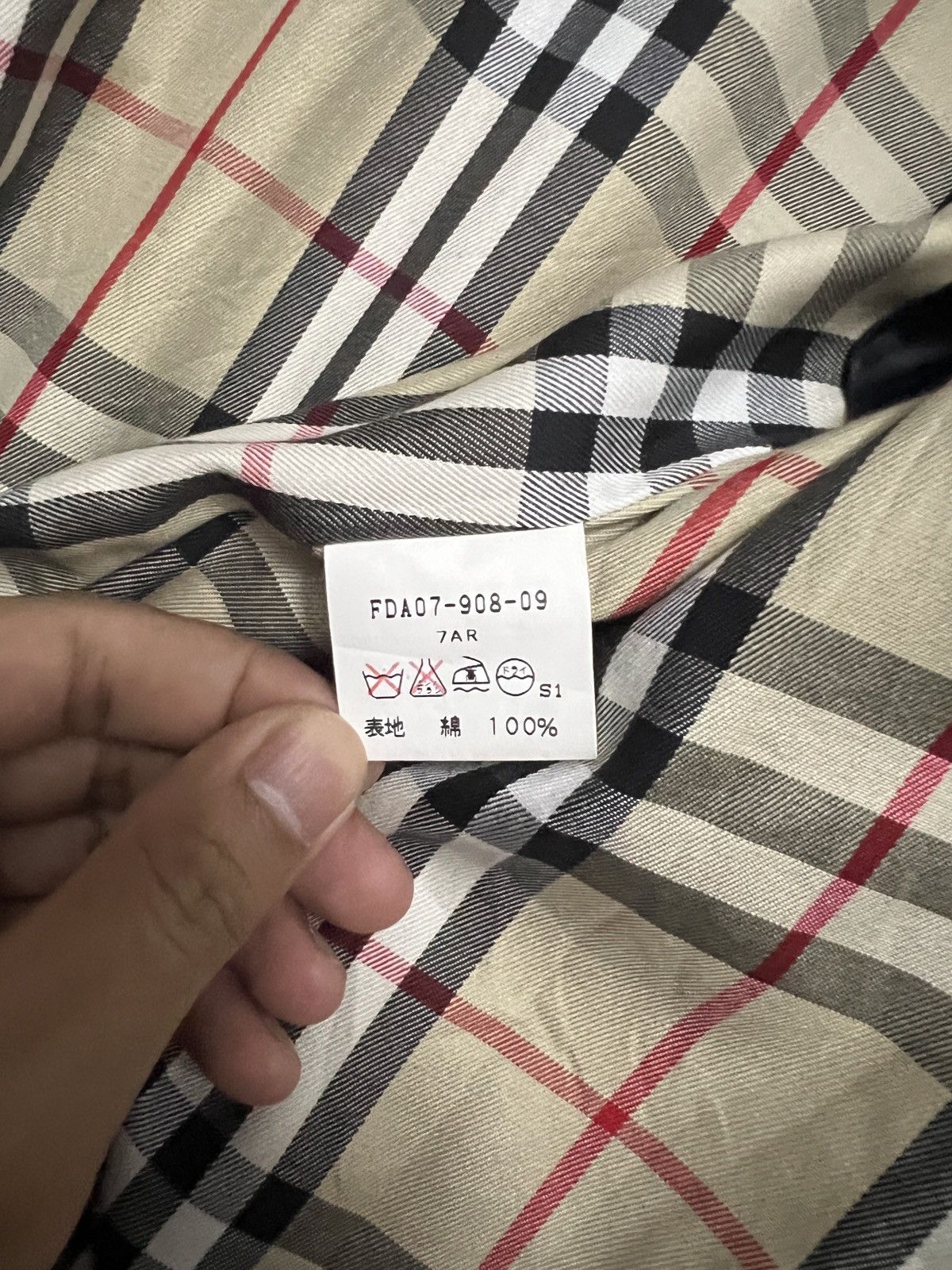 Burberry 544. Vintage Burberrys Trench Coat Iconic Button Size ONE SIZE - 8 Thumbnail
