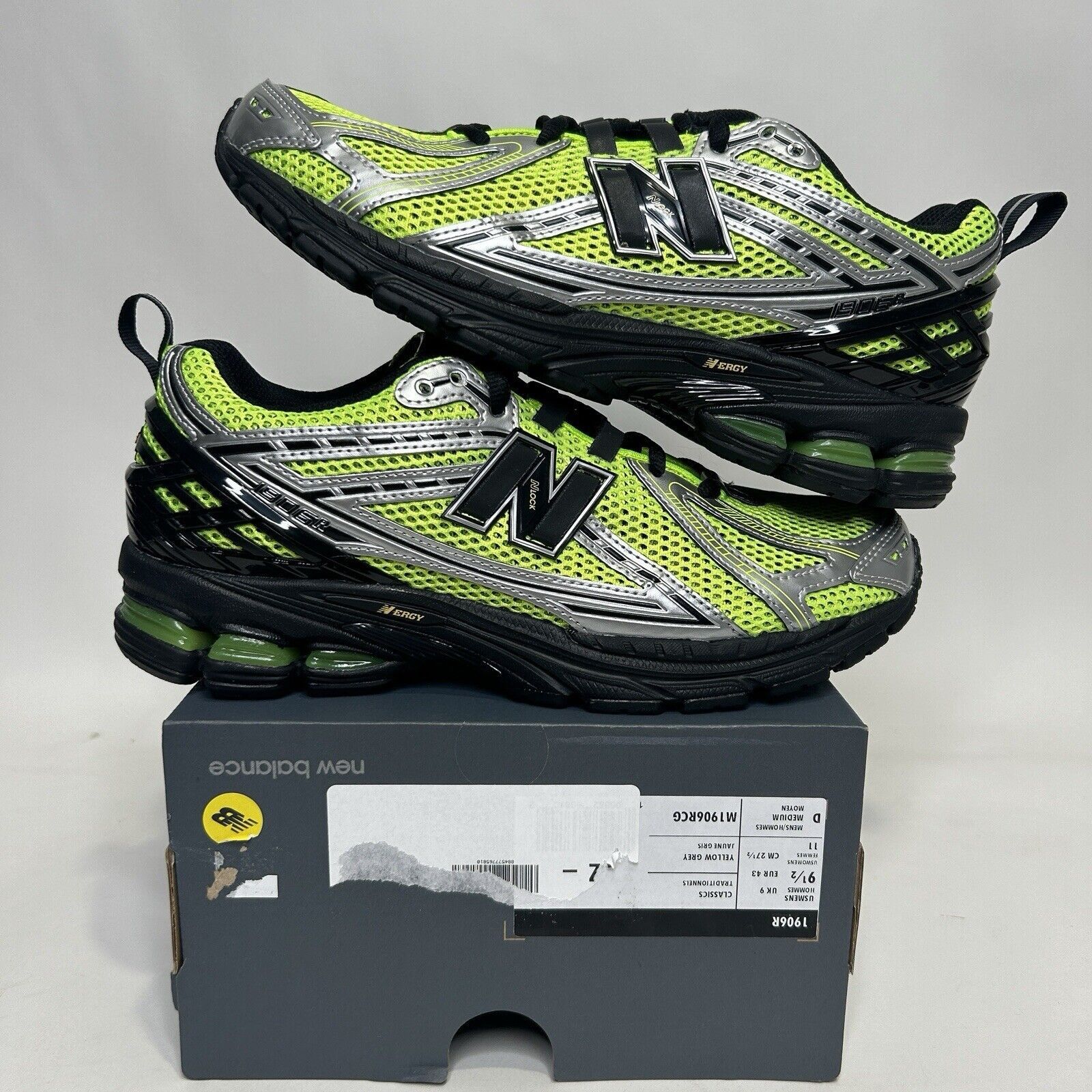 New Balance 1906R “Volt Black/Neon Green” 2024