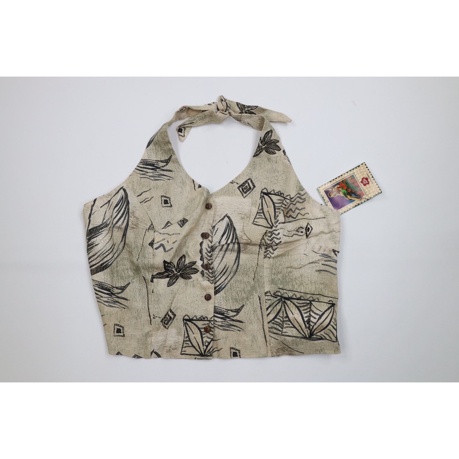 Hilo Hattie Deadstock Vintage 90s Hilo Hattie 2 Piece Hawaiian Skort Set Size XL / US 12-14 / IT 48-50 - 2 Thumbnail