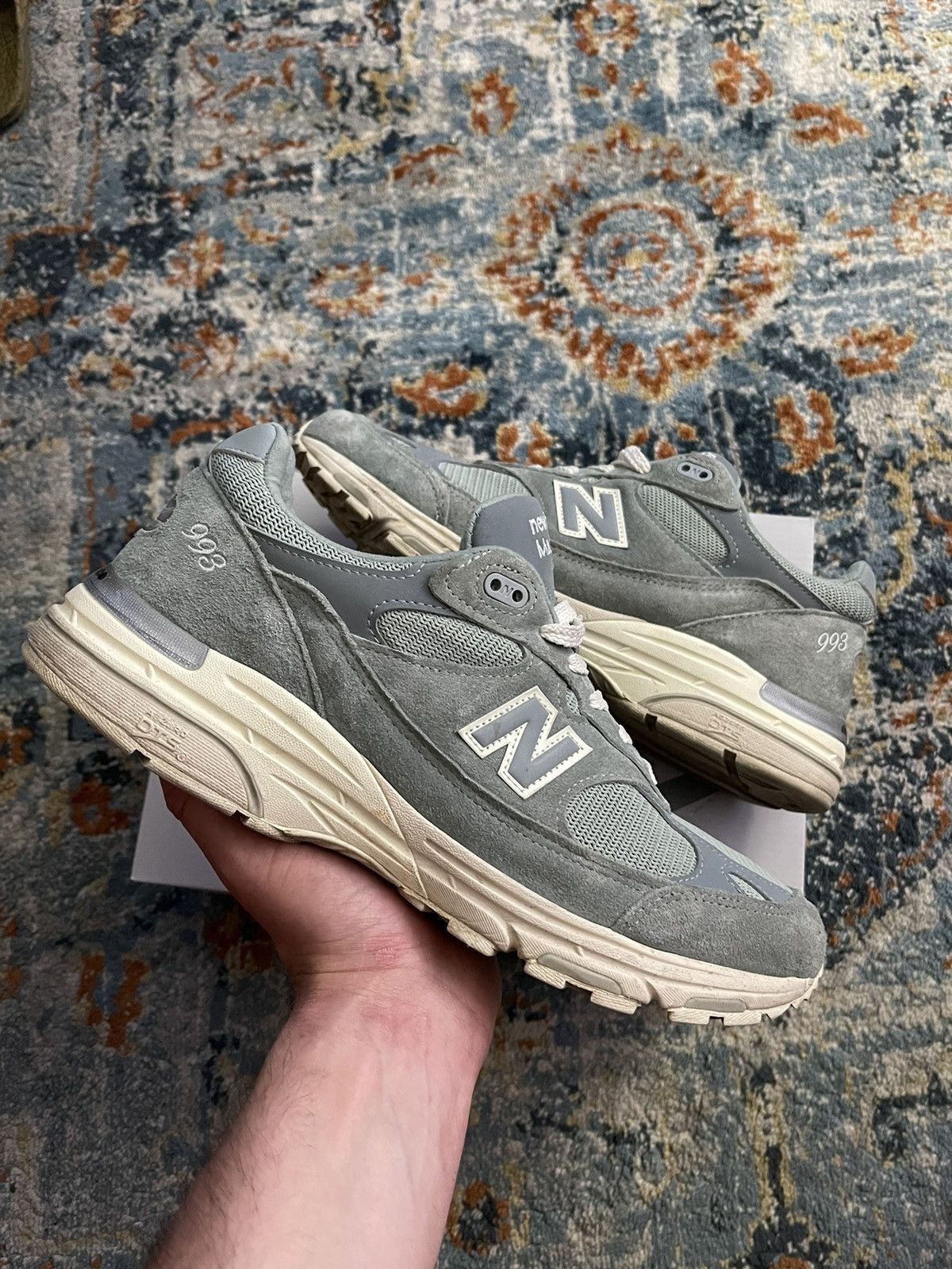 993 Kith Grey Kith × New Balance Kith New Balance 993 Pistachio 