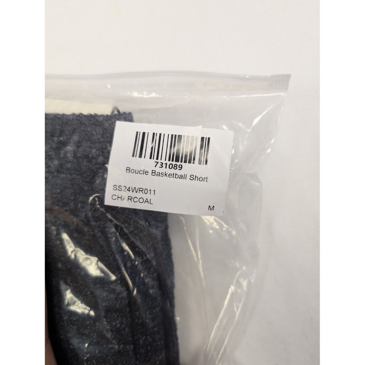 Aime Leon Dore o1rshd1 Boucle Basketball Short in Charcoal Size US 32 / EU 48 - 17 Thumbnail