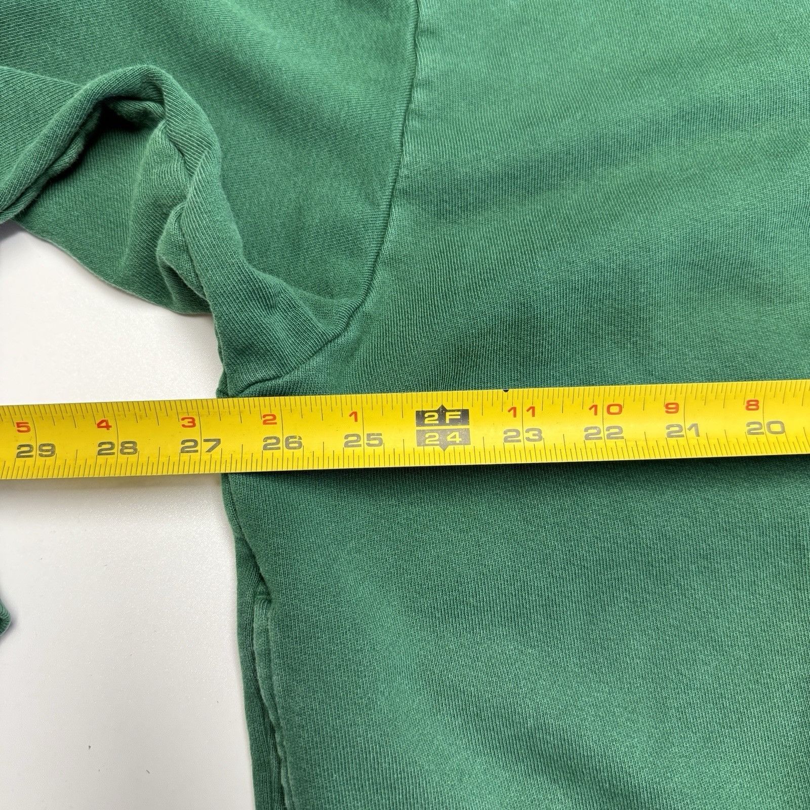 Other Who Jung Woo Hoodie Sweatshirt Mens XL 26.5x25 Green Embroid Size US XL / EU 56 / 4 - 7 Thumbnail
