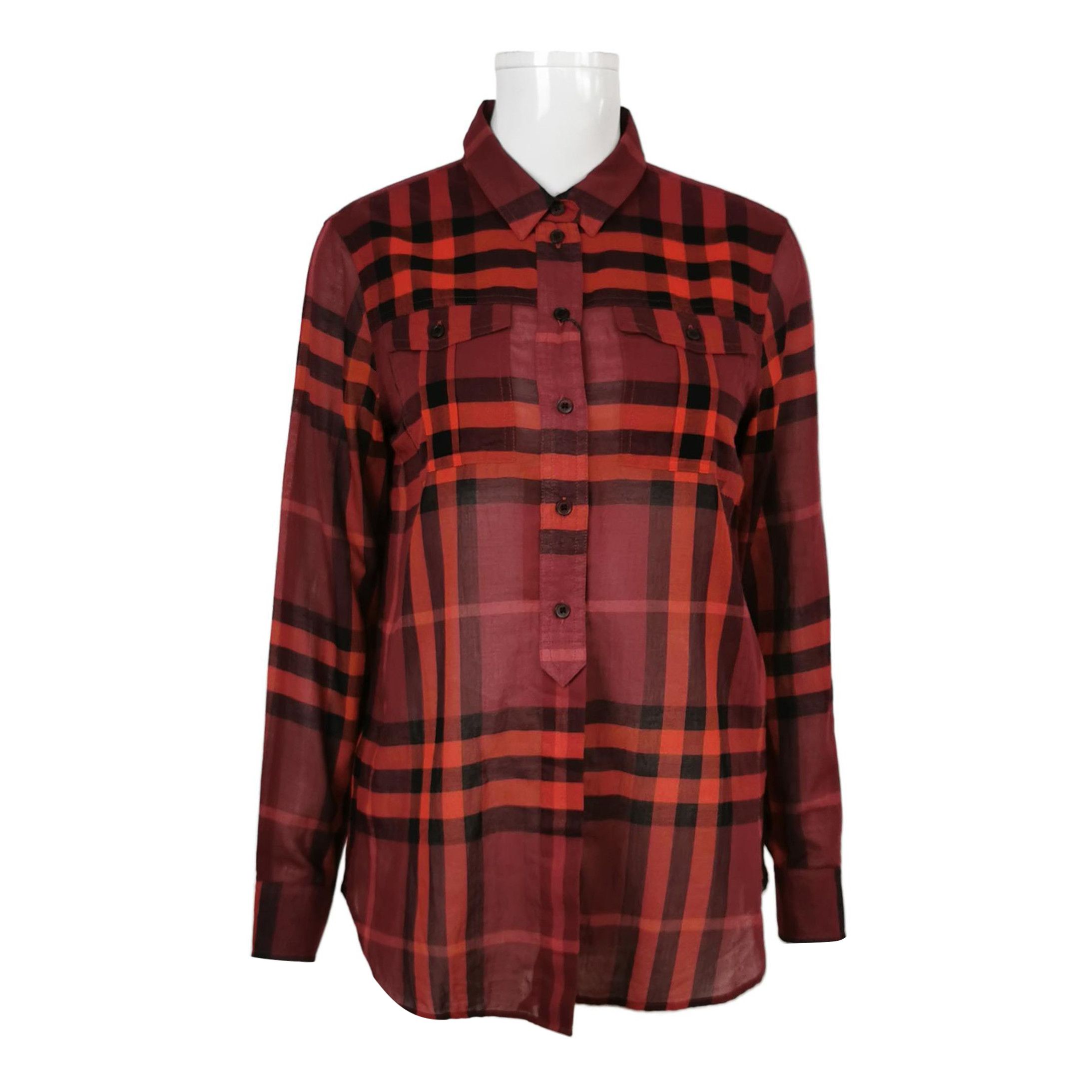 Burberry Burberry Women s Button Ups Size S / US 4 / IT 40 - 1 Thumbnail
