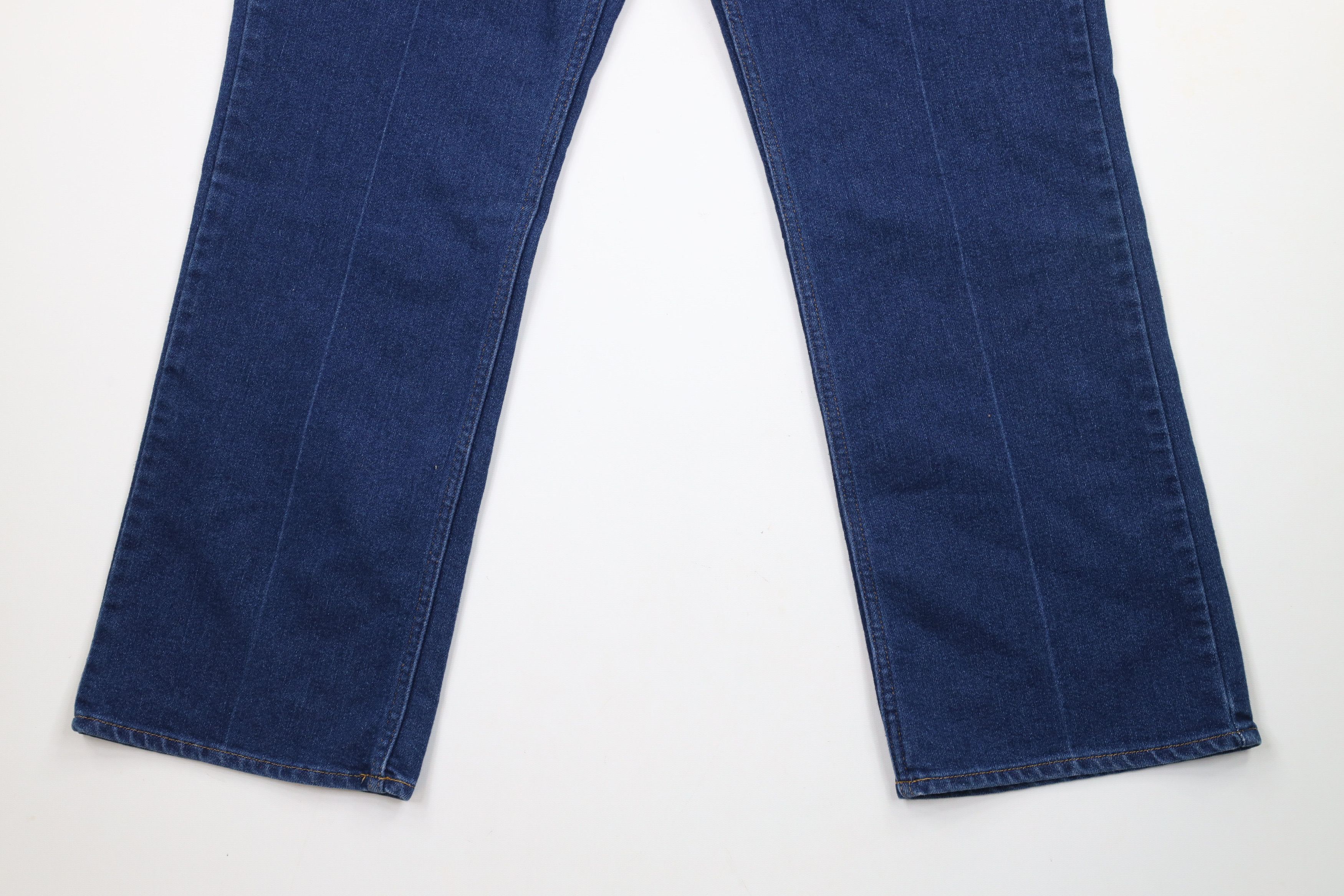 Vintage Vintage 90s Streetwear Wide Leg Bootcut Denim Jeans Blue Size US 38 / EU 54 - 4 Thumbnail