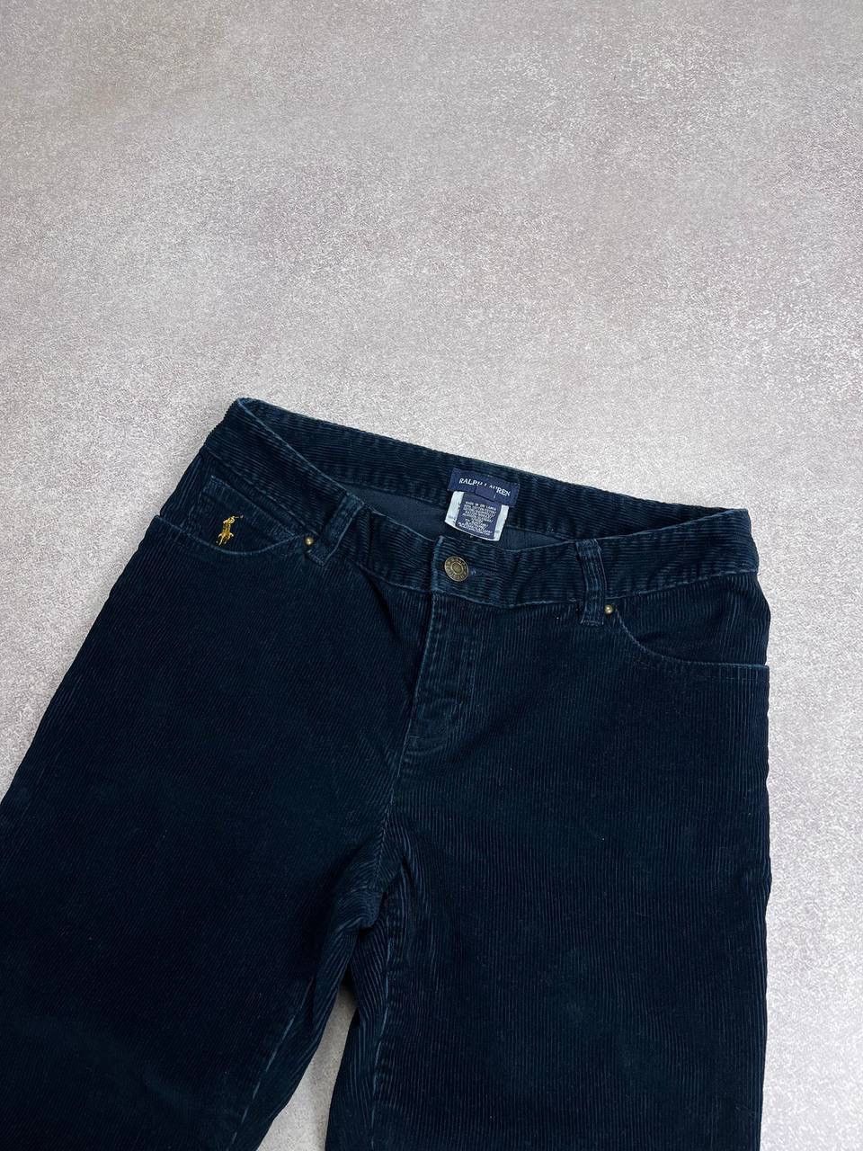 Polo Ralph Lauren × Vintage Vintage Ralph Lauren Womans Corduroy Velvet Chino Pants Y2K Size 36" / US 14 / IT 50 - 2 Thumbnail