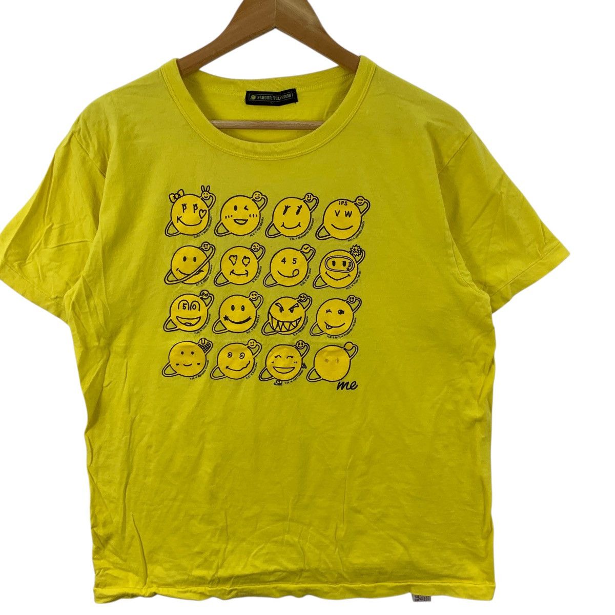 Takashi Murakami Vintage TAKASHI MURAKAMI x 24 Hour Television Smiley Tee Size L / US 10 / IT 46 - 4 Thumbnail