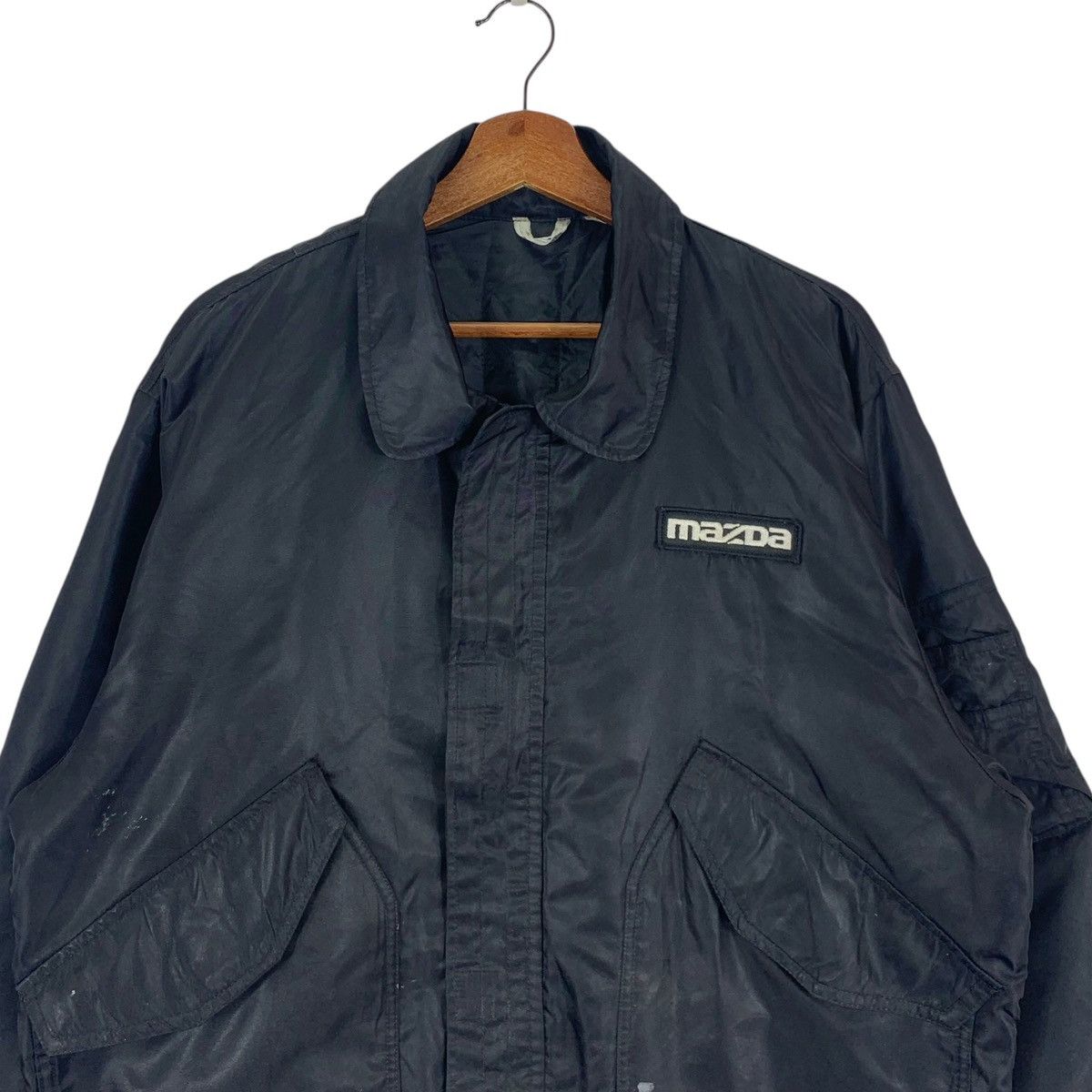 Sports Specialties Vintage Mazda Black Bomber Jacket Size US M / EU 48-50 / 2 - 3 Thumbnail