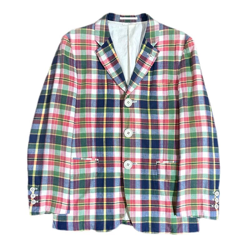 Comme des Garcons Comme Des Garçons 2008SS Plaid Coat Size US S / EU 44-46 / 1 - 1 Thumbnail