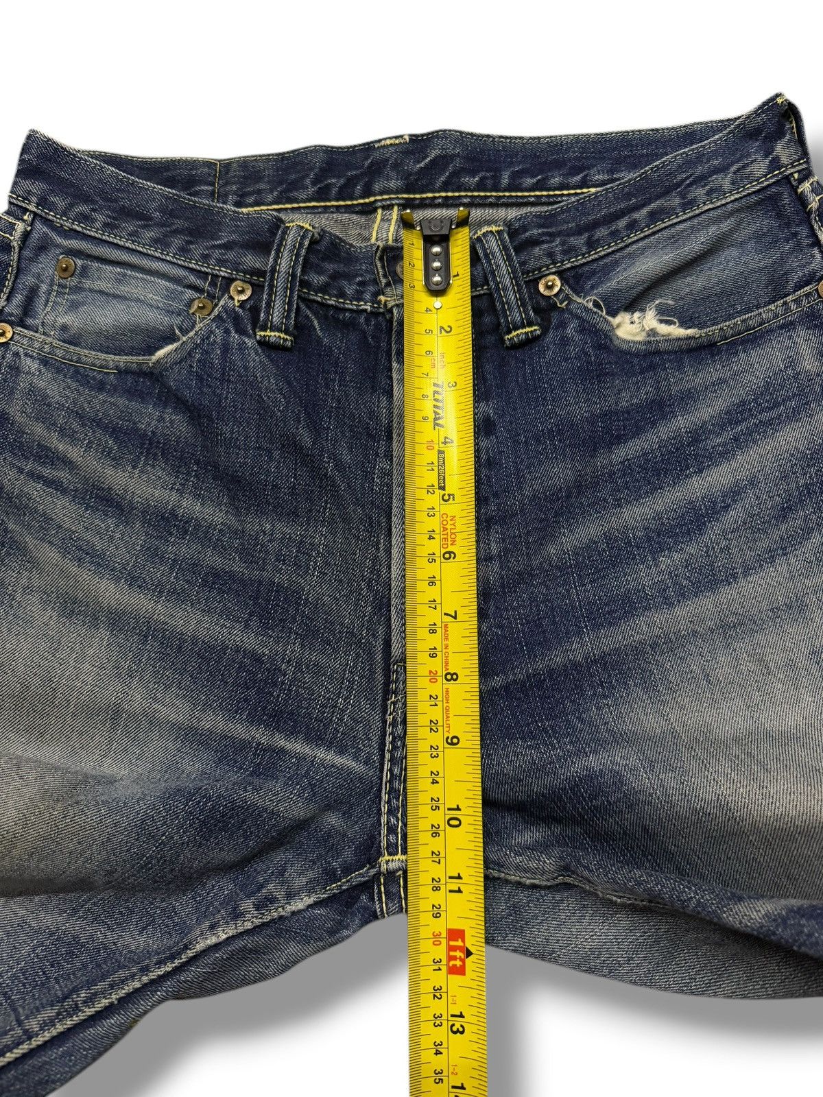 The Flat Head Vintage 00s The Flat Head 3005C Selvedge Denim Jeans | W29 Size US 29 - 19 Thumbnail