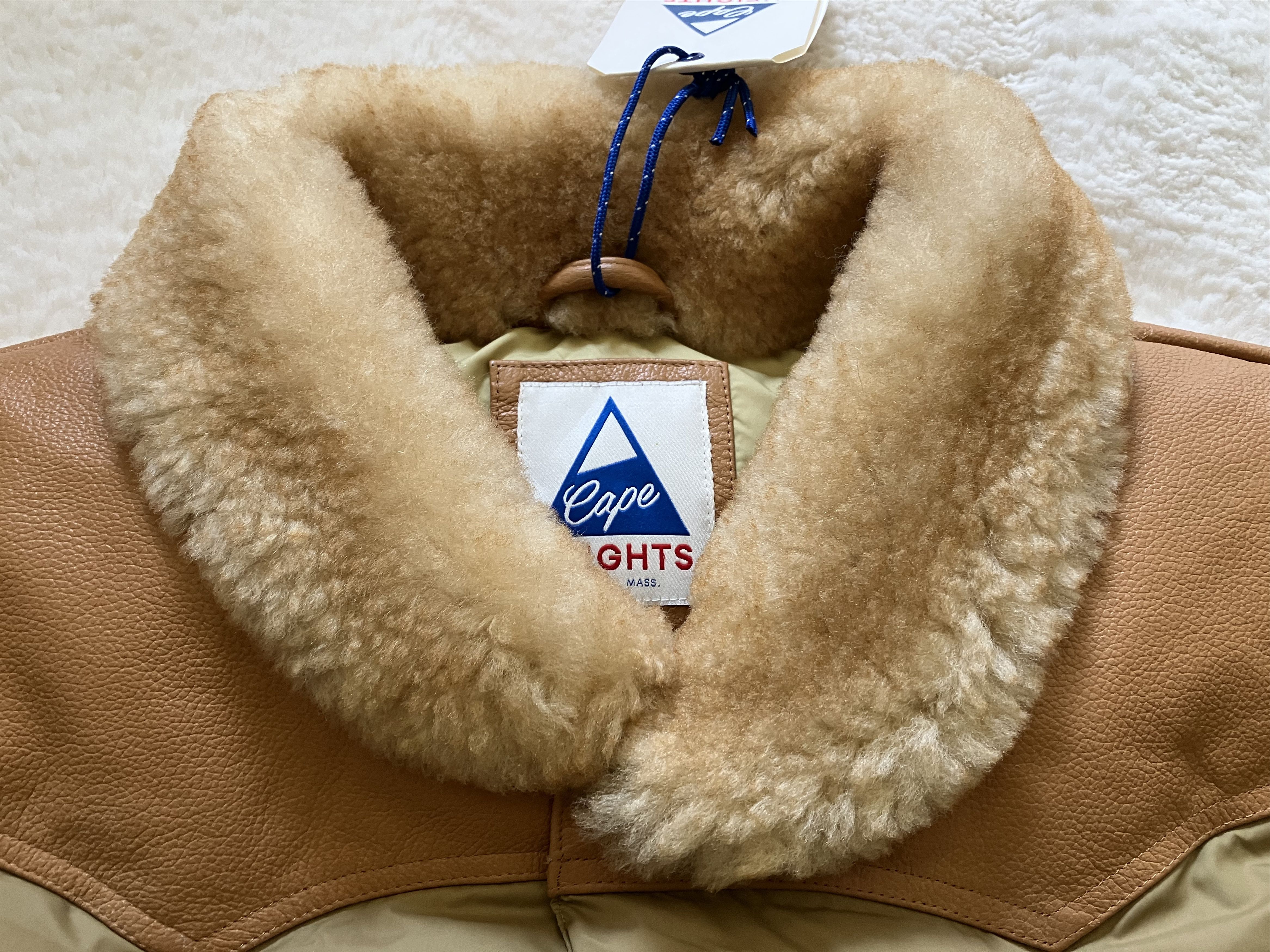 Cape Heights Cape Heights Shearling Collar Down Jacket Size US M / EU 48-50 / 2 - 5 Thumbnail