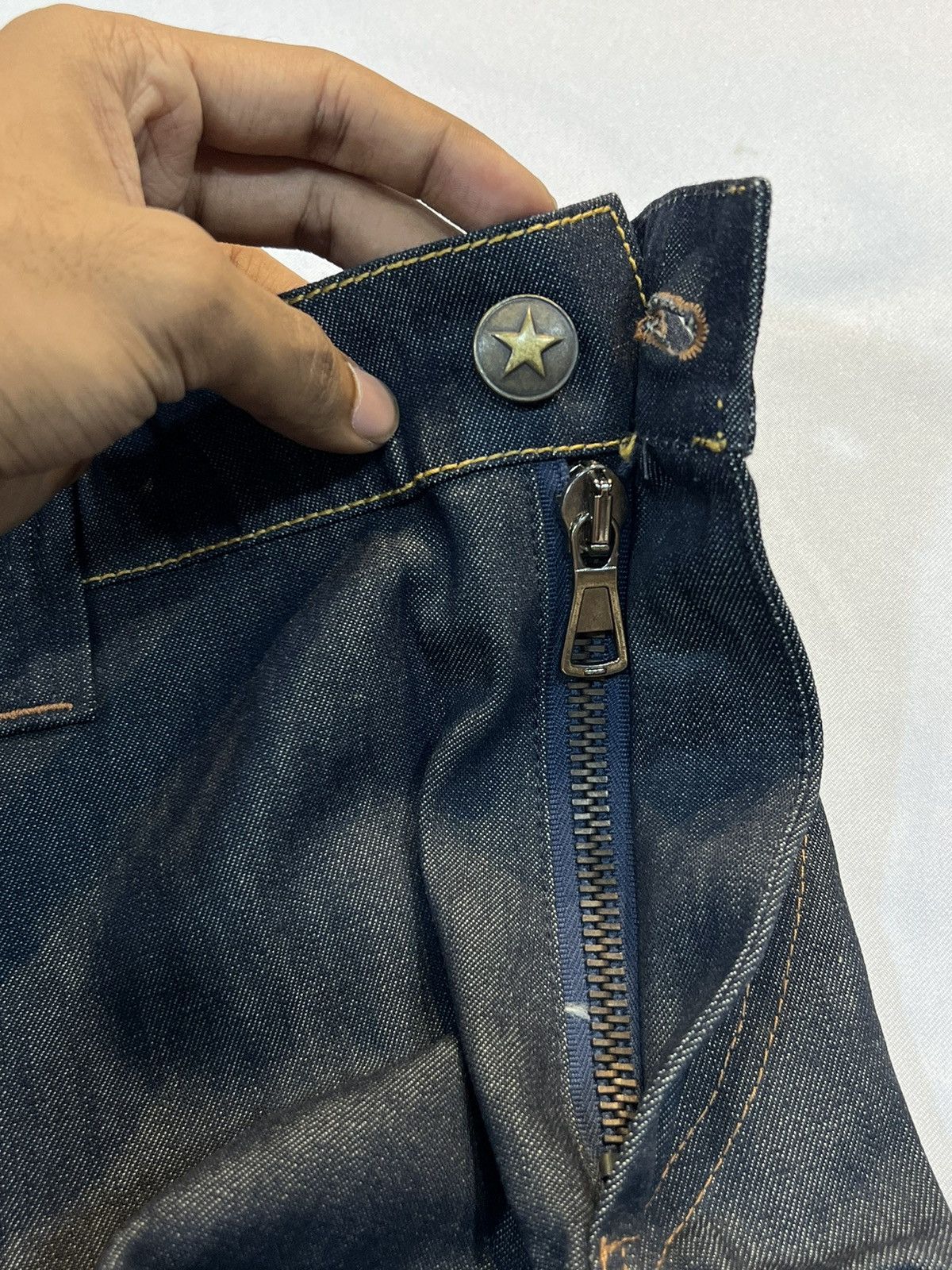 Other Ysack by PIERO FERRAGINA DESIGNER ITALY, DENIM JEANS Size US 33 - 17 Thumbnail
