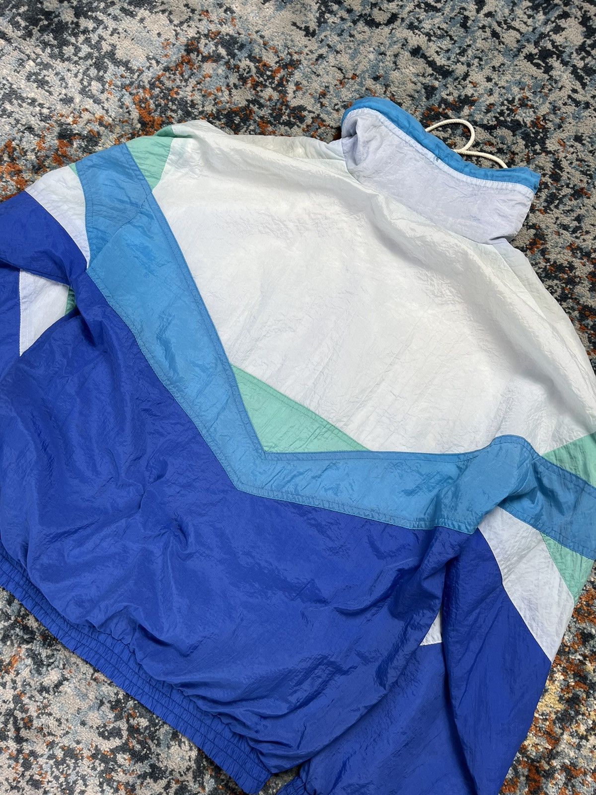 Vintage Vintage 80s Kawasaki crazy track jacket bomber racing rave Size US L / EU 52-54 / 3 - 6 Thumbnail