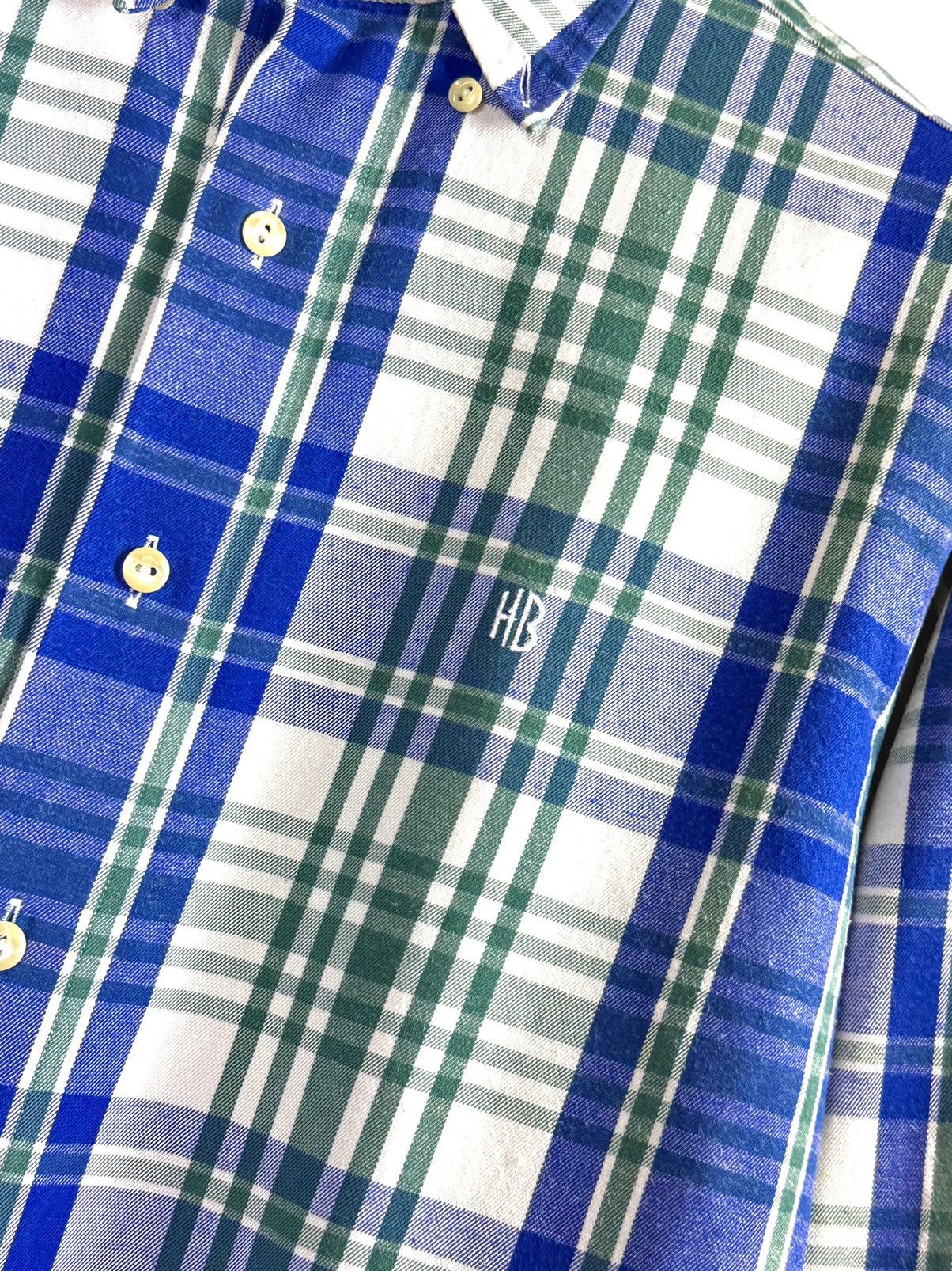Hugo Boss Vintage 90s Hugo Boss Check Flannel Shirt Size US XL / EU 56 / 4 - 11 Thumbnail