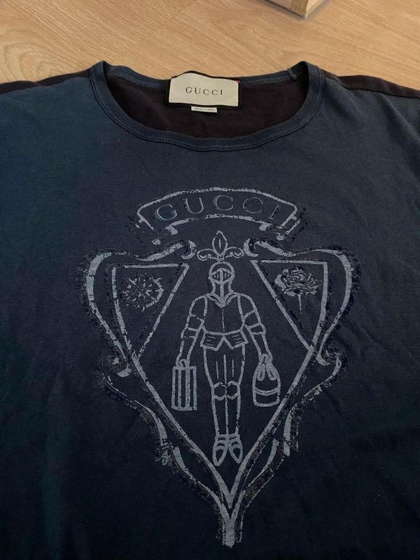 Gucci Gucci T-shirt – navy blue, original, size M Size US M / EU 48-50 / 2 - 2 Thumbnail