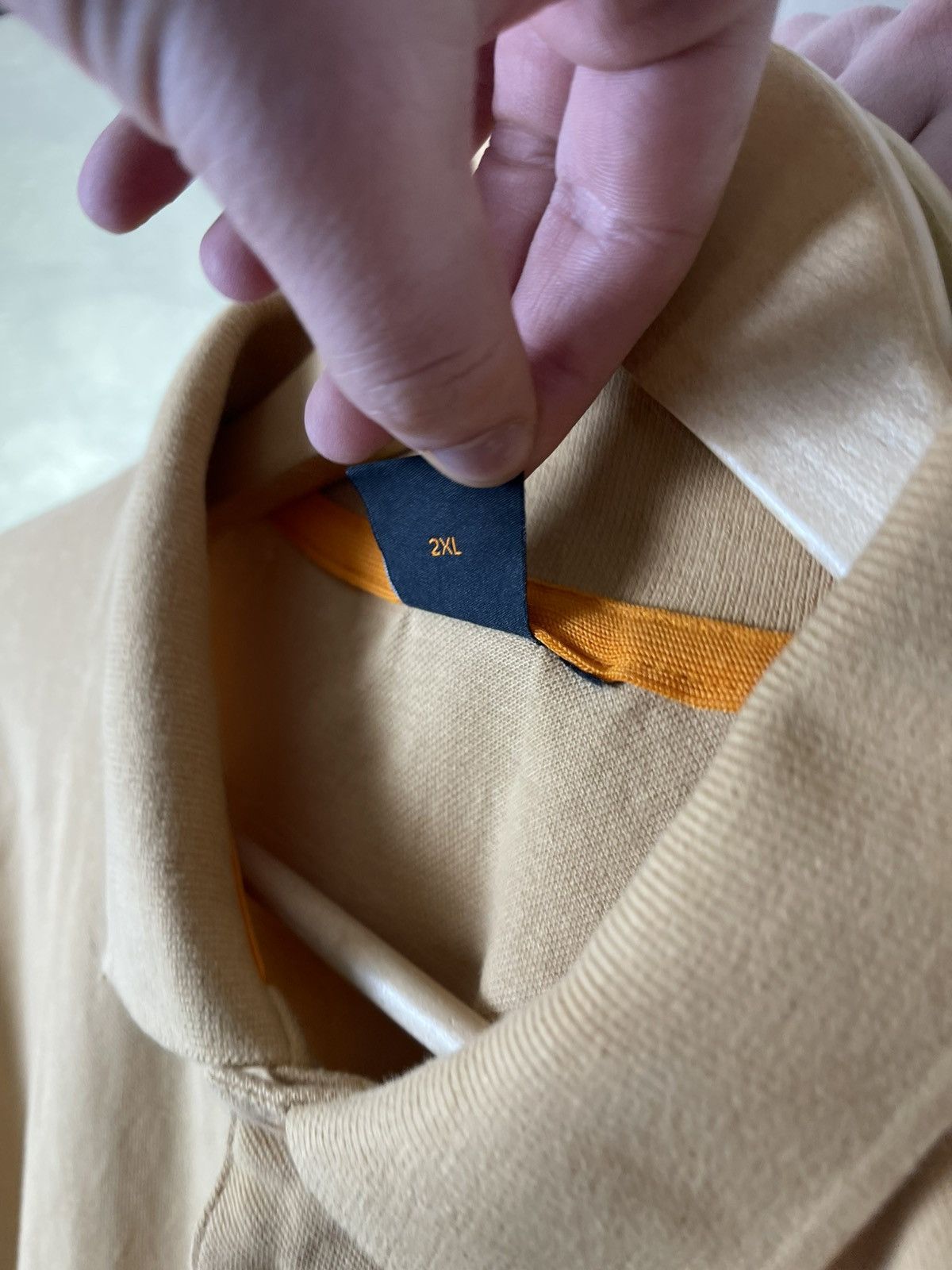 Hugo Boss Hugo Boss Orange Pique Polo with Square Logo Patch Size US XXL / EU 58 / 5 - 8 Thumbnail