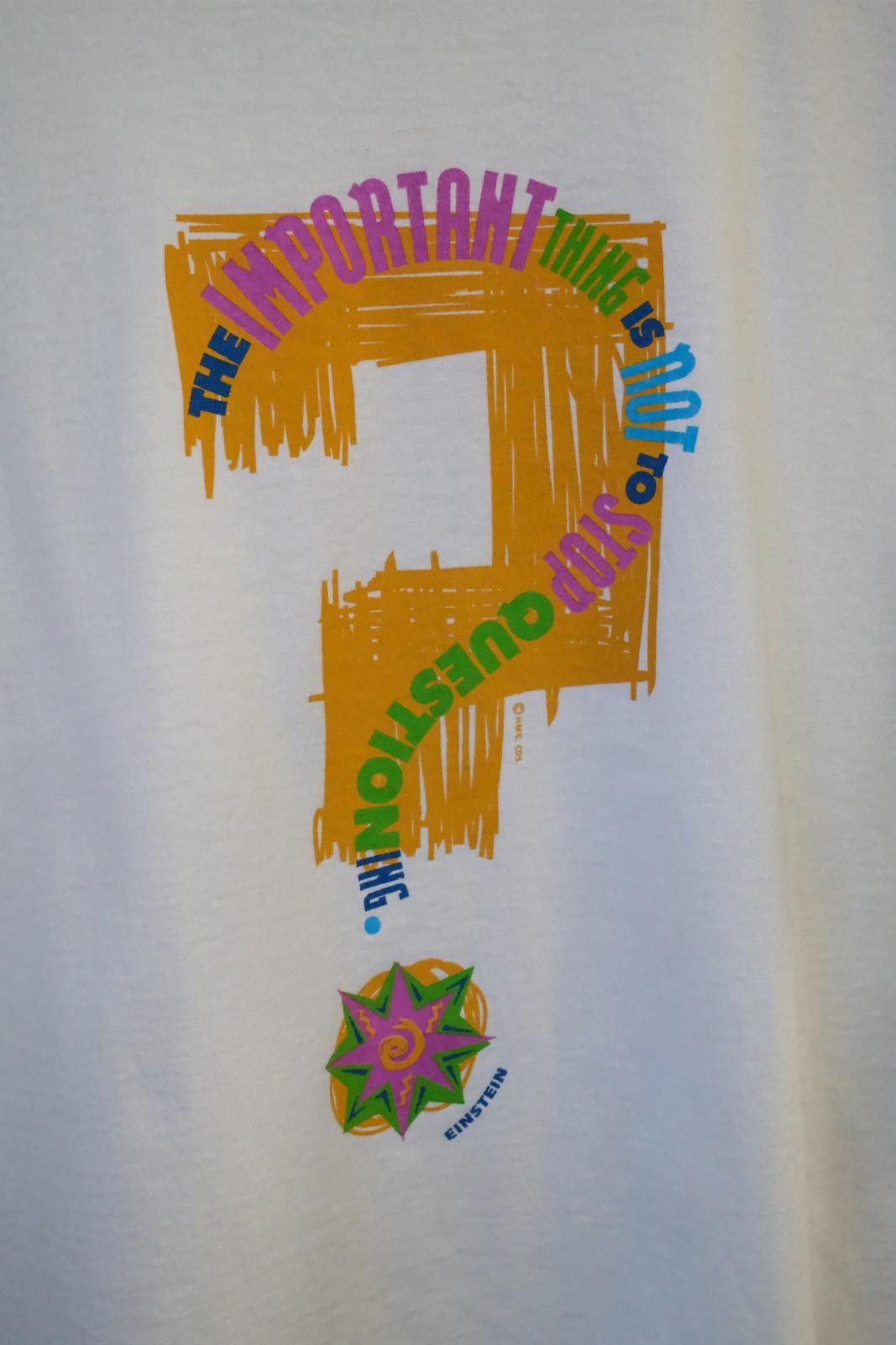 Jerzees 00s Jerzee The Most Important Thing T-Shirt Size XL / US 12-14 / IT 48-50 - 3 Thumbnail