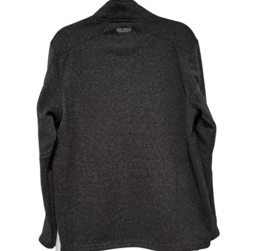 Redhead RedHead Men's Brown Sweater Henley Heathered Jacket Large Size US L / EU 52-54 / 3 - 4 Thumbnail