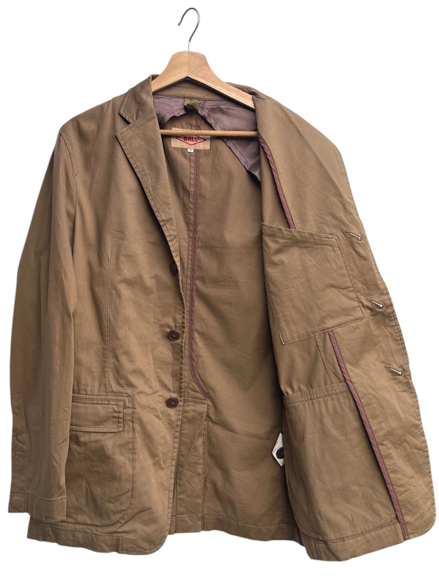 Vintage BALL by Aldo Ciavatta Chore Work Jacket Size US M / EU 48-50 / 2 - 2 Thumbnail