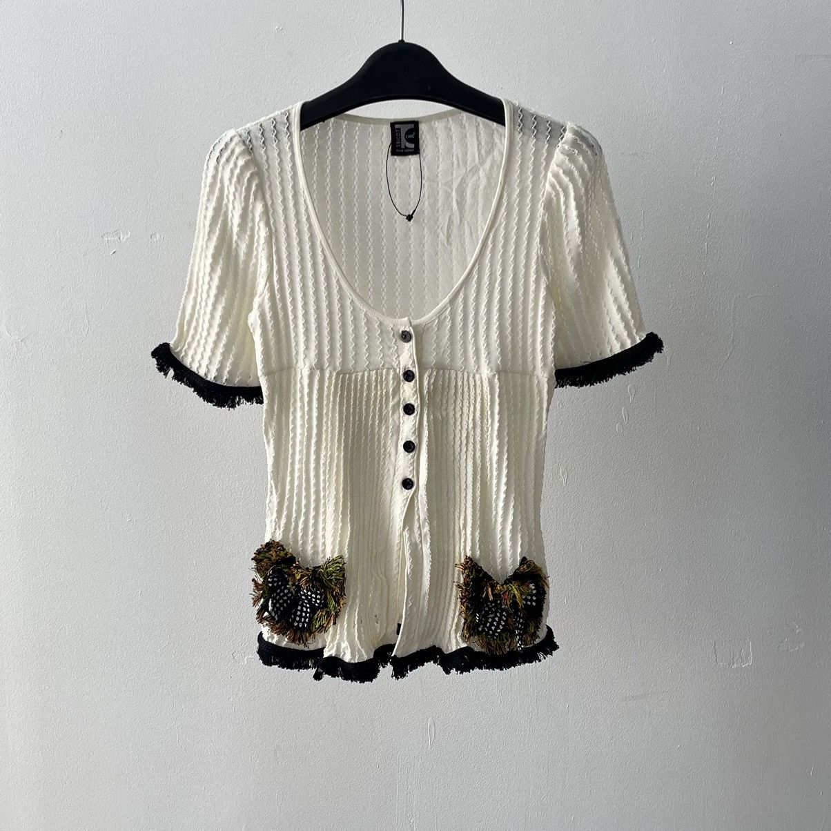 Tricot Comme des Garcons Italy Designer Tricot Chic Mongtoghi Top Size XS / US 0-2 / IT 36-38 - 1 Thumbnail