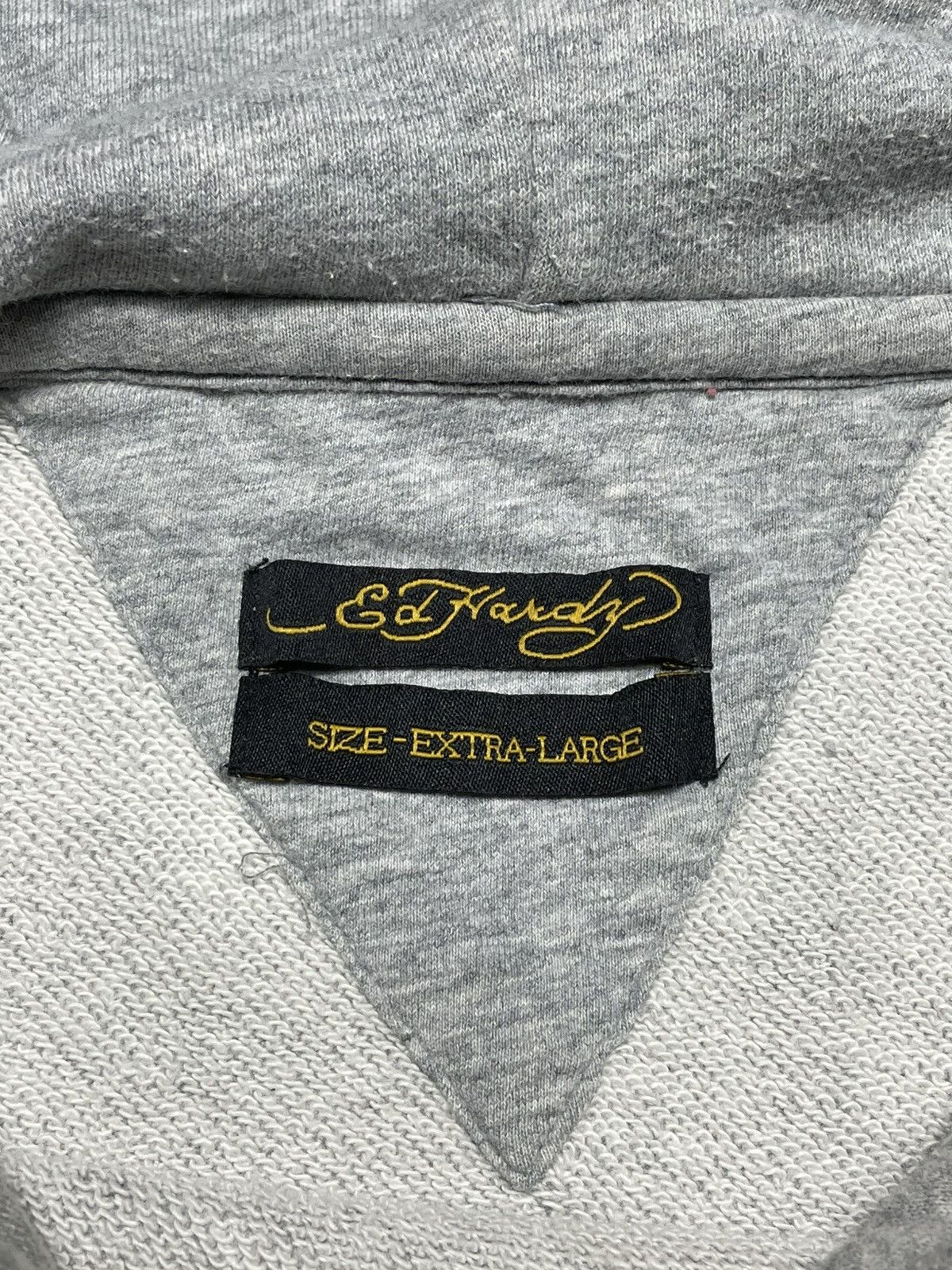 Ed Hardy Ed Hardy Grey Big Logo lion Christian Audigier Full Zip Size US XL / EU 56 / 4 - 5 Thumbnail