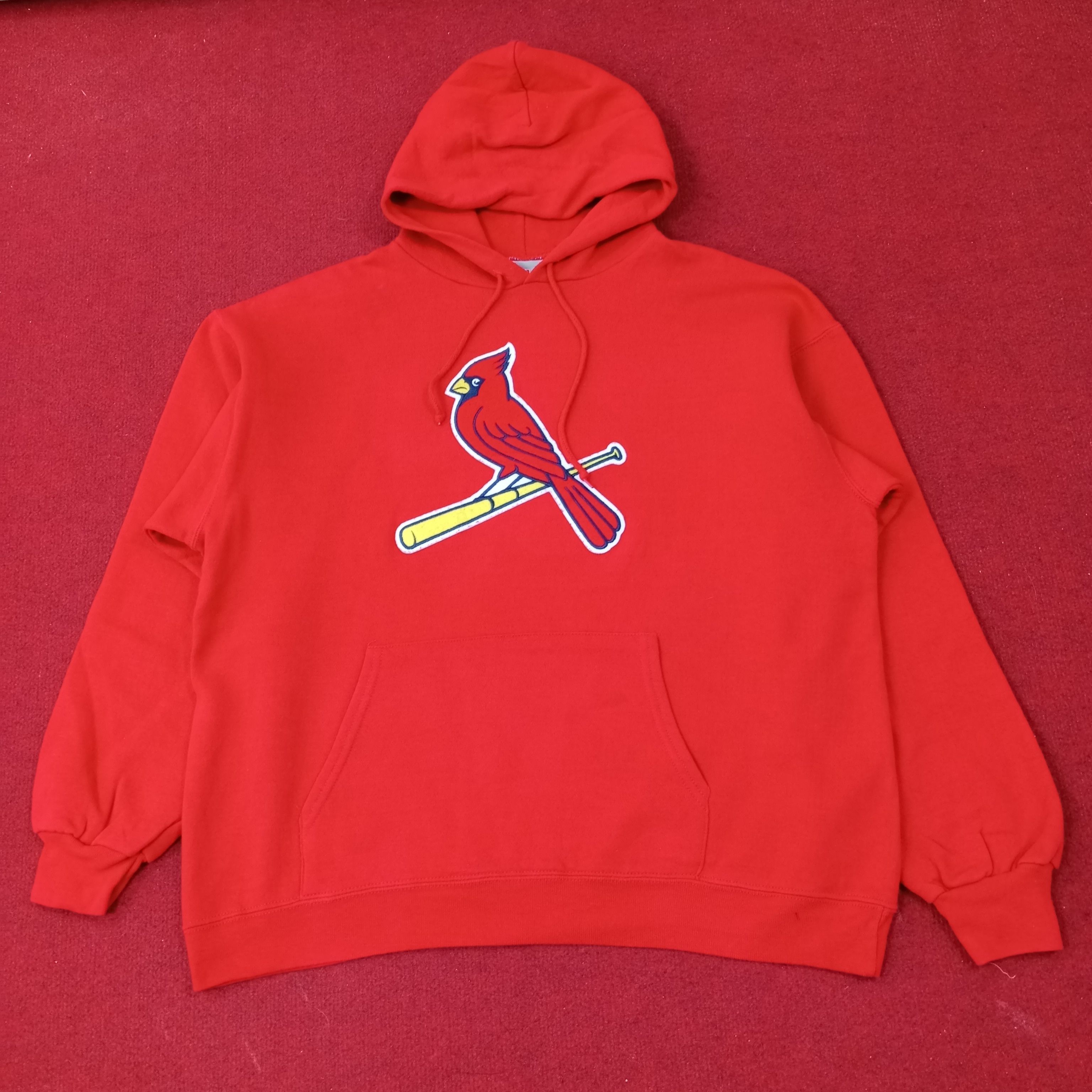 MLB ST.LOUIS CARDINALS MLB Baseball Team Hoodies c251n25 Size US XL / EU 56 / 4 - 1 Thumbnail