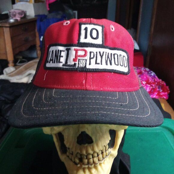 New Era Vintage New Era Lane Plywood Patch Snap Trucker Hat Cap Size ONE SIZE - 1 Thumbnail