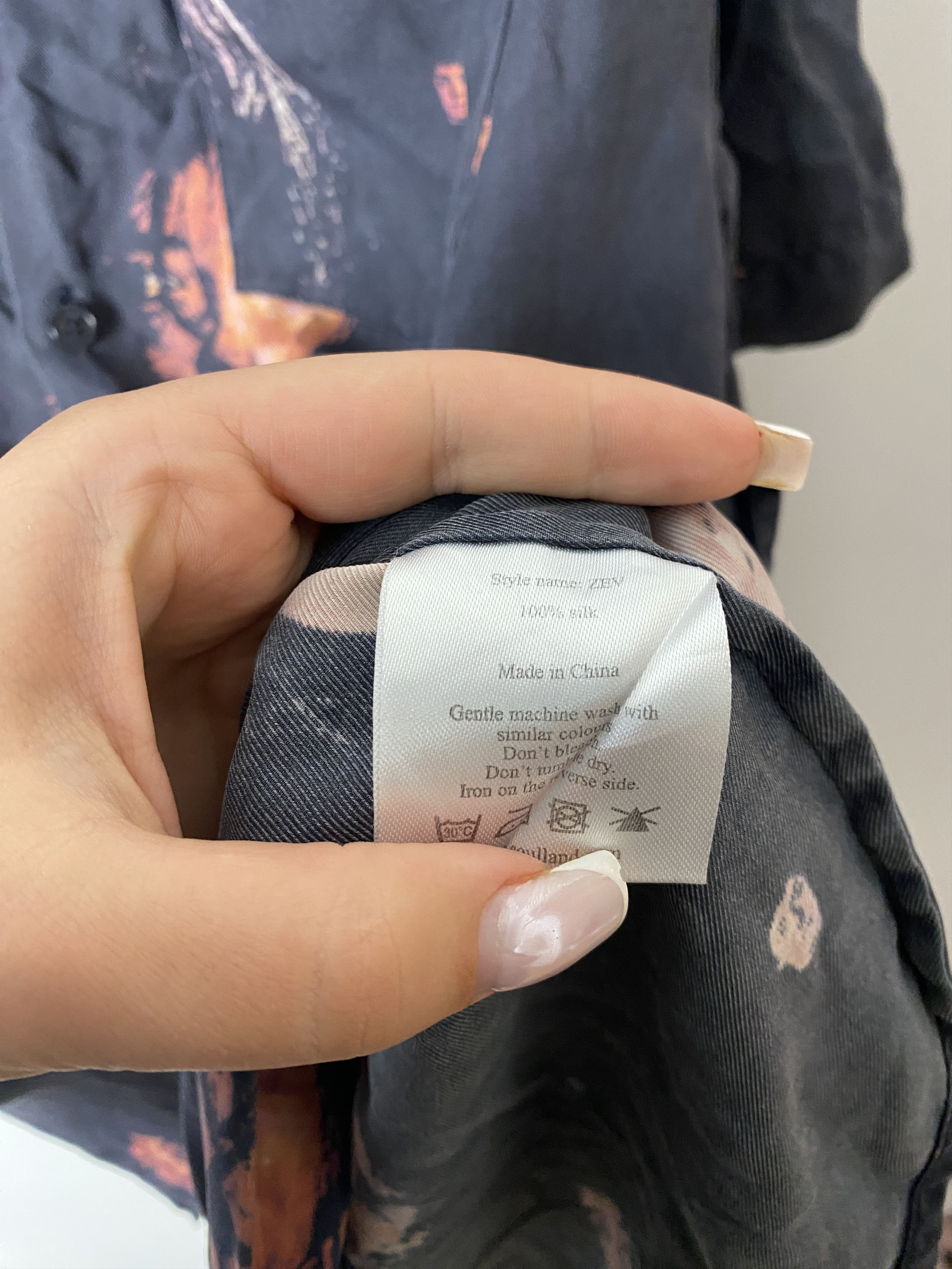 Soulland Soulland avant garde shirt silk faces ZEV Size US M / EU 48-50 / 2 - 4 Thumbnail
