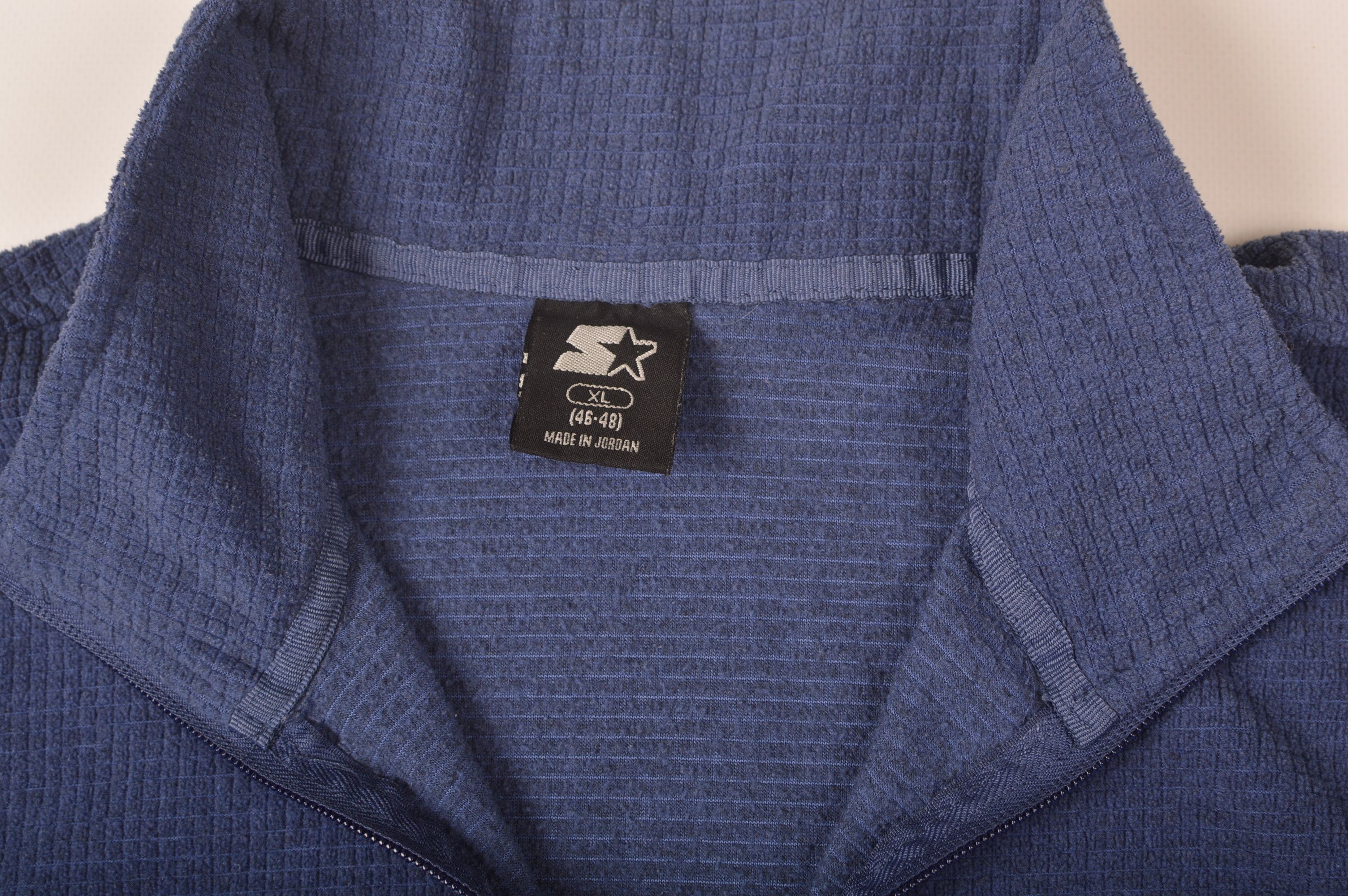 Starter × Vintage Starter Vintage Blue Waffle Fleece Size US XL / EU 56 / 4 - 3 Thumbnail