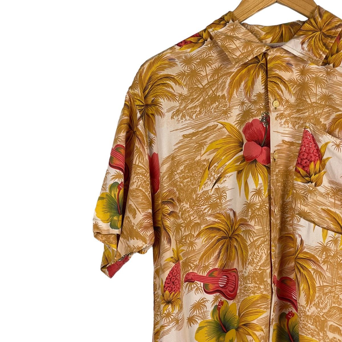 Vintage Vintage Tropical Island “HELLO” Hawaii! Shirt Size US M / EU 48-50 / 2 - 2 Thumbnail