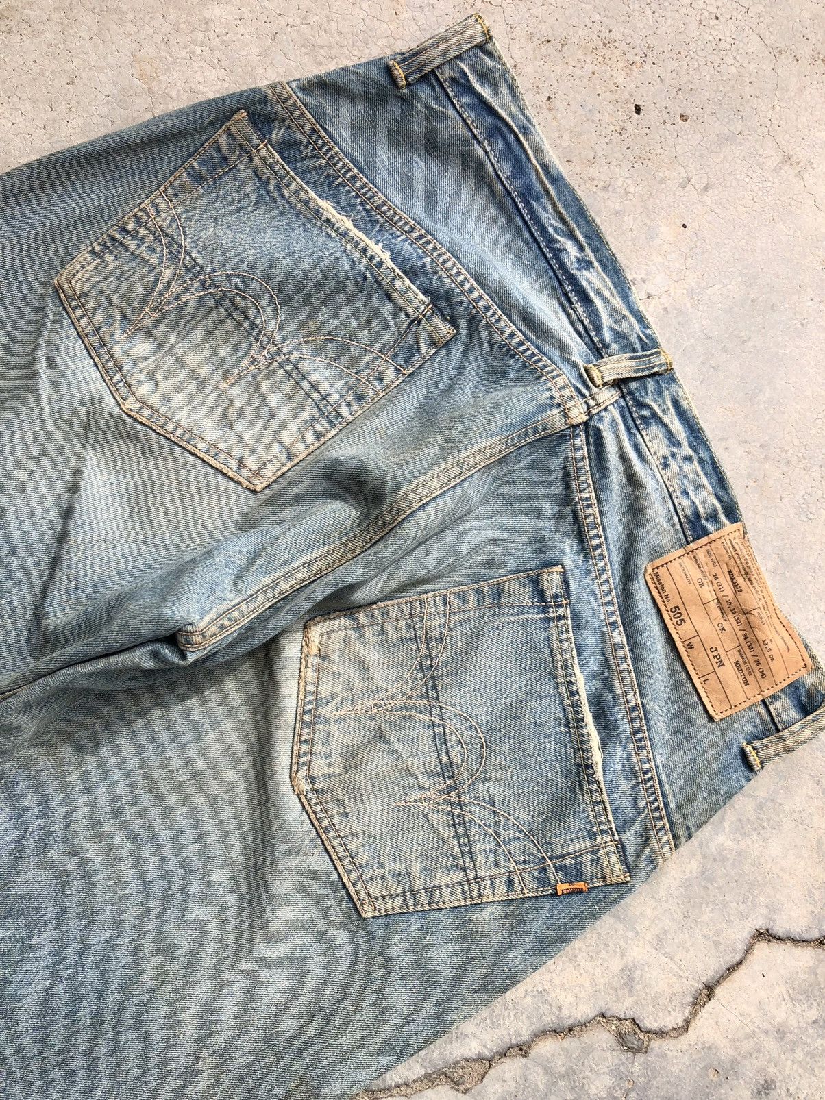 Edwin RUSTY BLUE EDWIN SELVEDGE DENIM Size US 35 - 11 Thumbnail