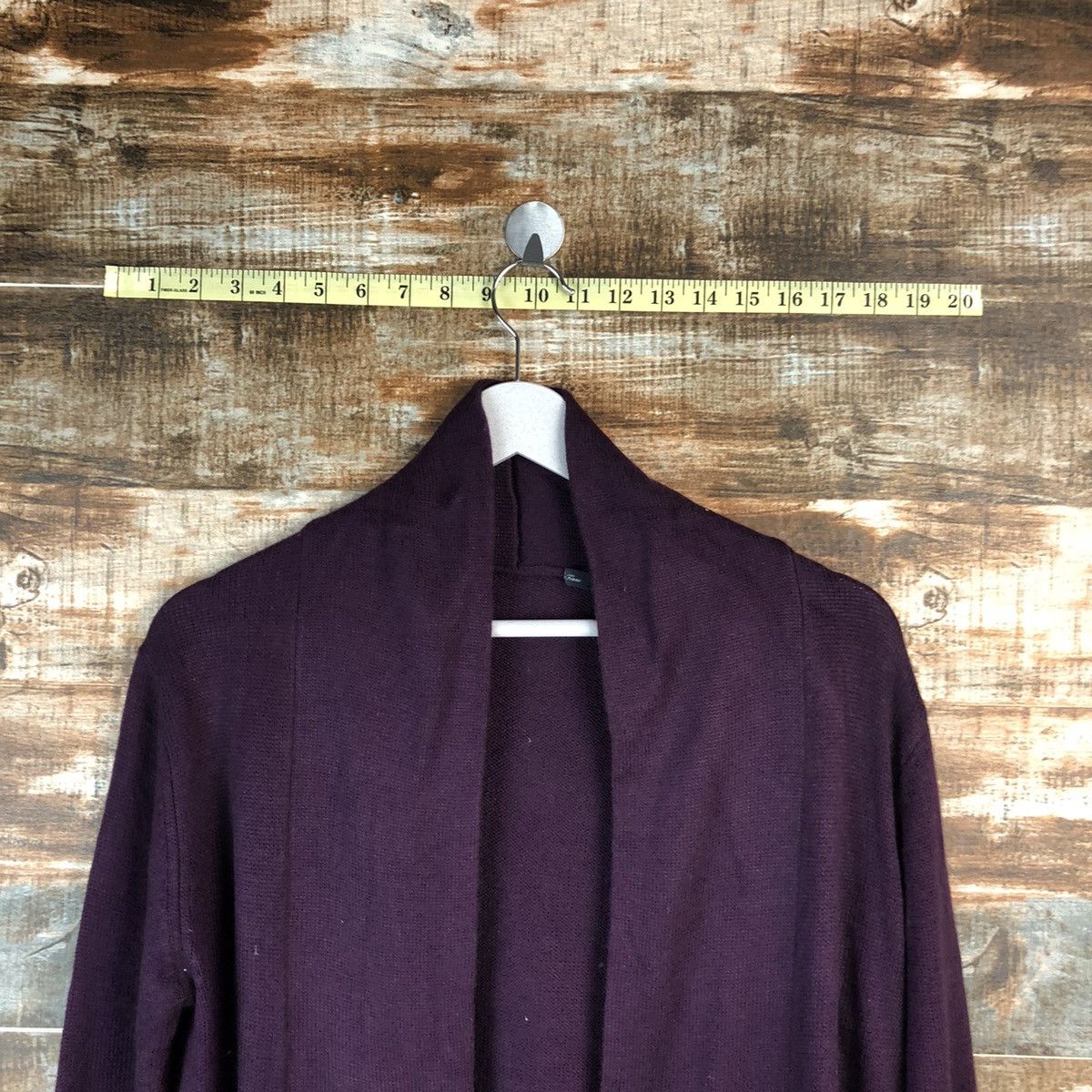 Homespun Knitwear Japan vintage Purple Cardigan Knitwear #A1581 Size US L / EU 52-54 / 3 - 4 Thumbnail