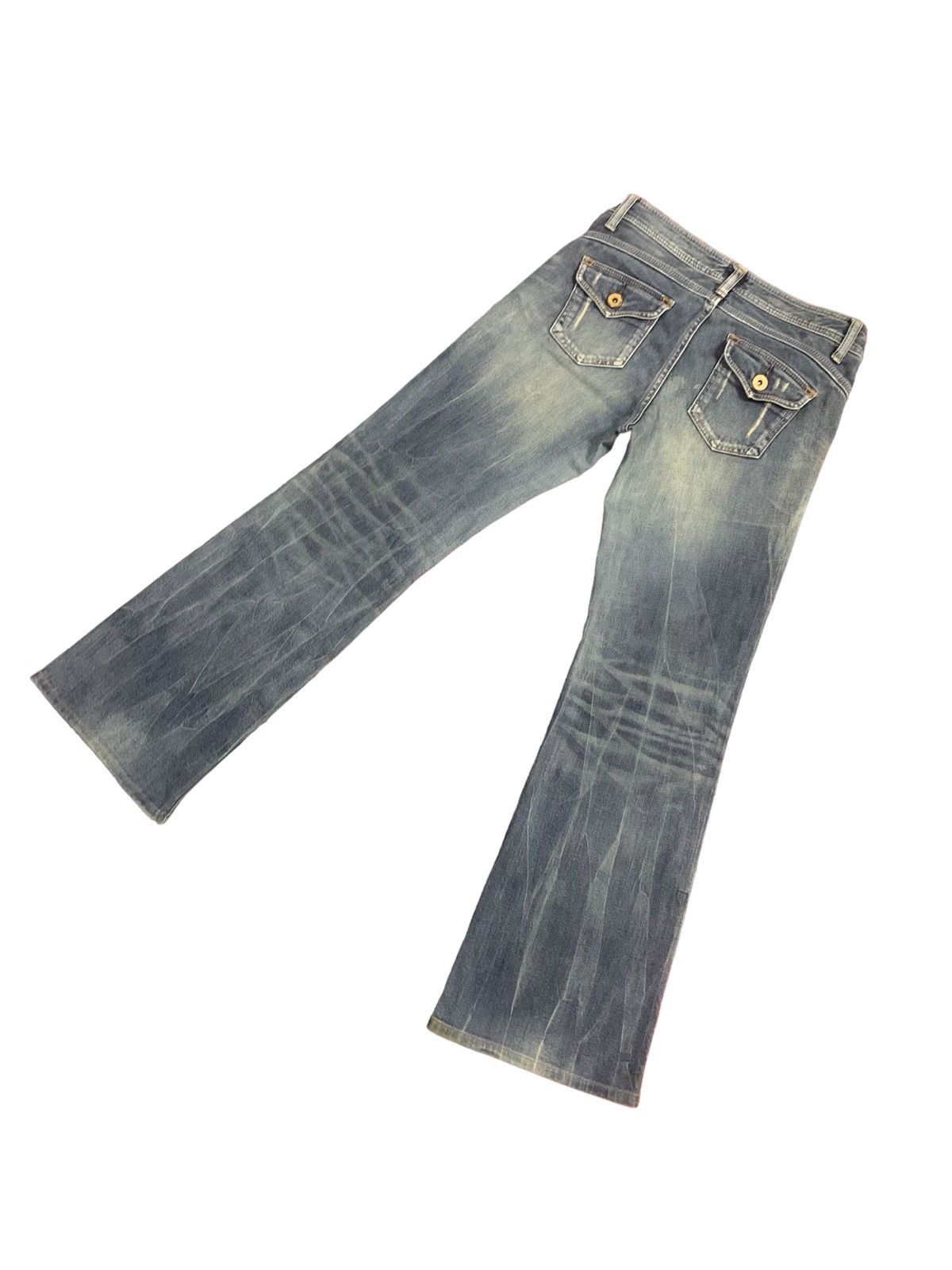 If Six Was Nine × Japanese Brand × Le Grande Bleu (L.G.B.) 🔥Flare🔥 Vintage Rhp Special Edition Bootcut Jeans Size US 32 / EU 48 - 11 Thumbnail
